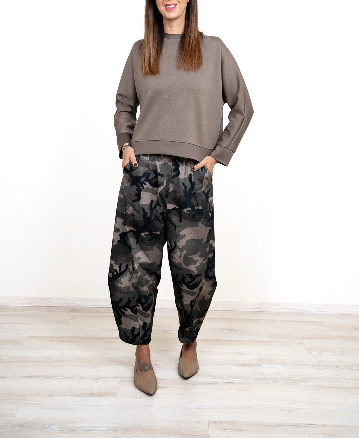 Pantalone Santorini CAMOU (in preordine con spedizione da 26 ottobre)