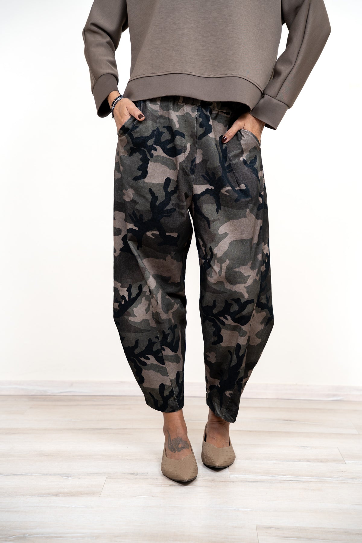 Pantalone Santorini CAMOU (in preordine con spedizione da 26 ottobre)