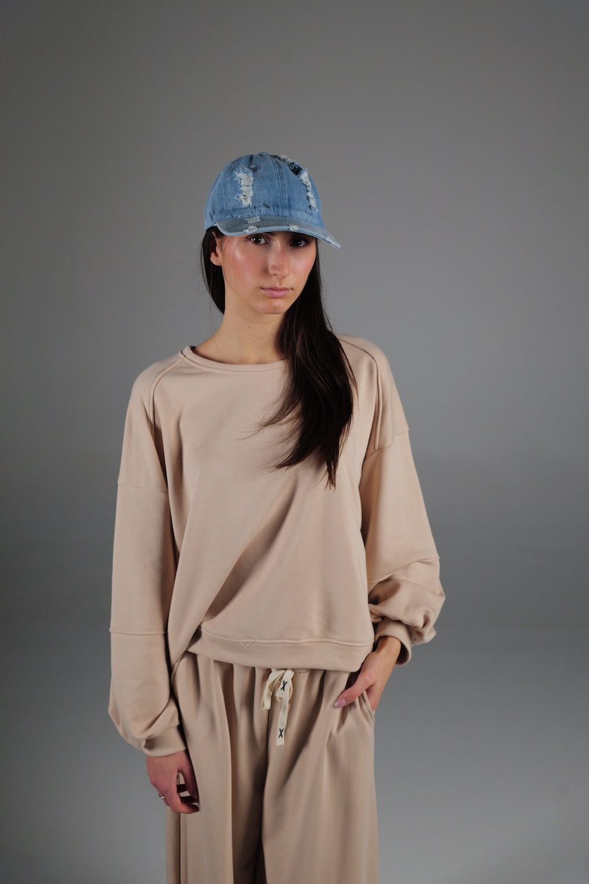 Cappello Baseball con visiera e rotture