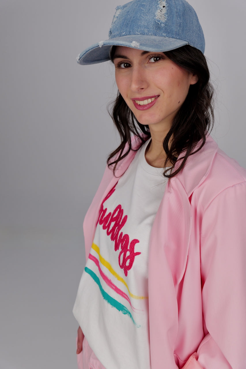 Cappello Baseball con visiera e rotture