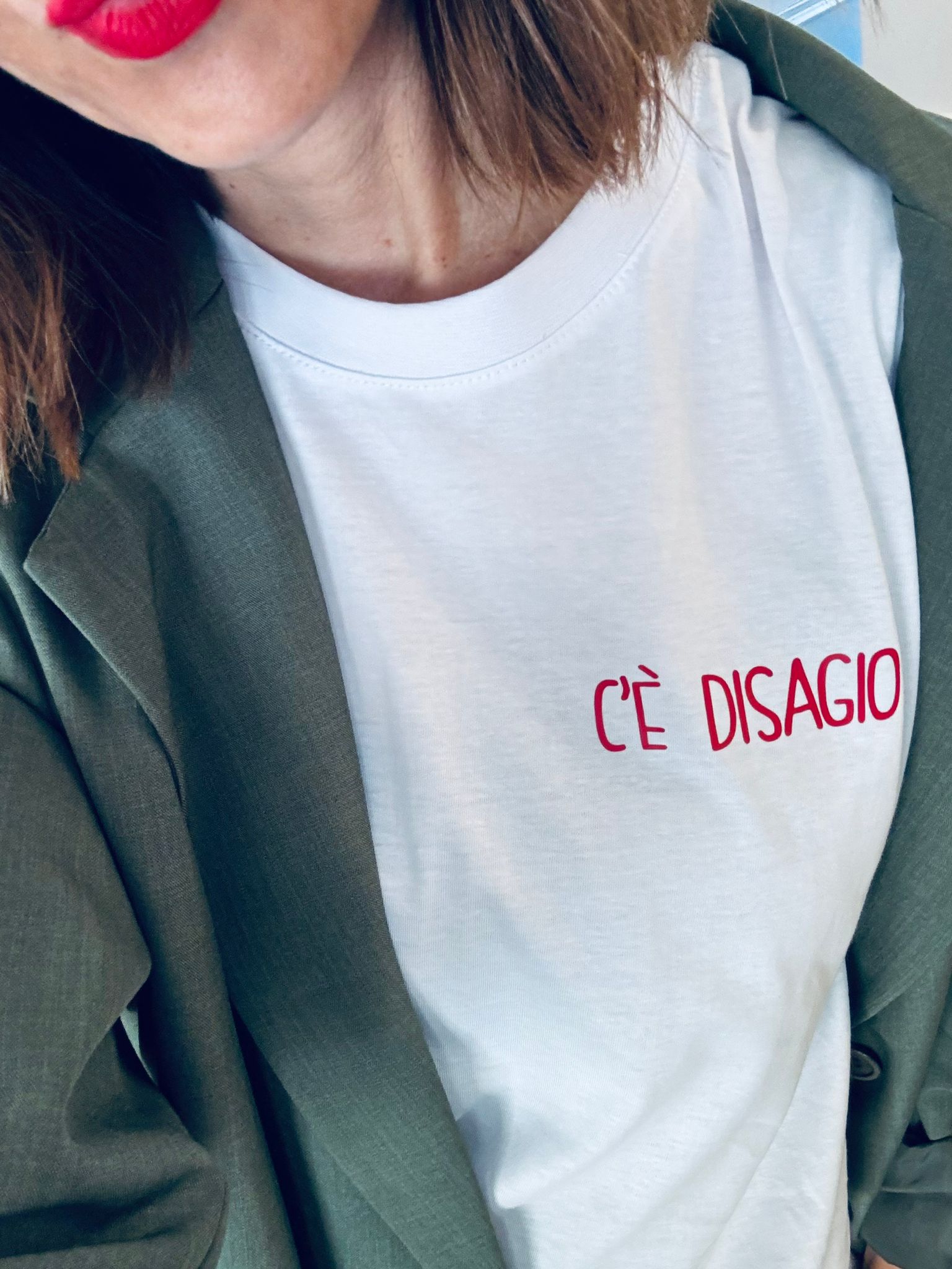 T-shirt C'è disagio
