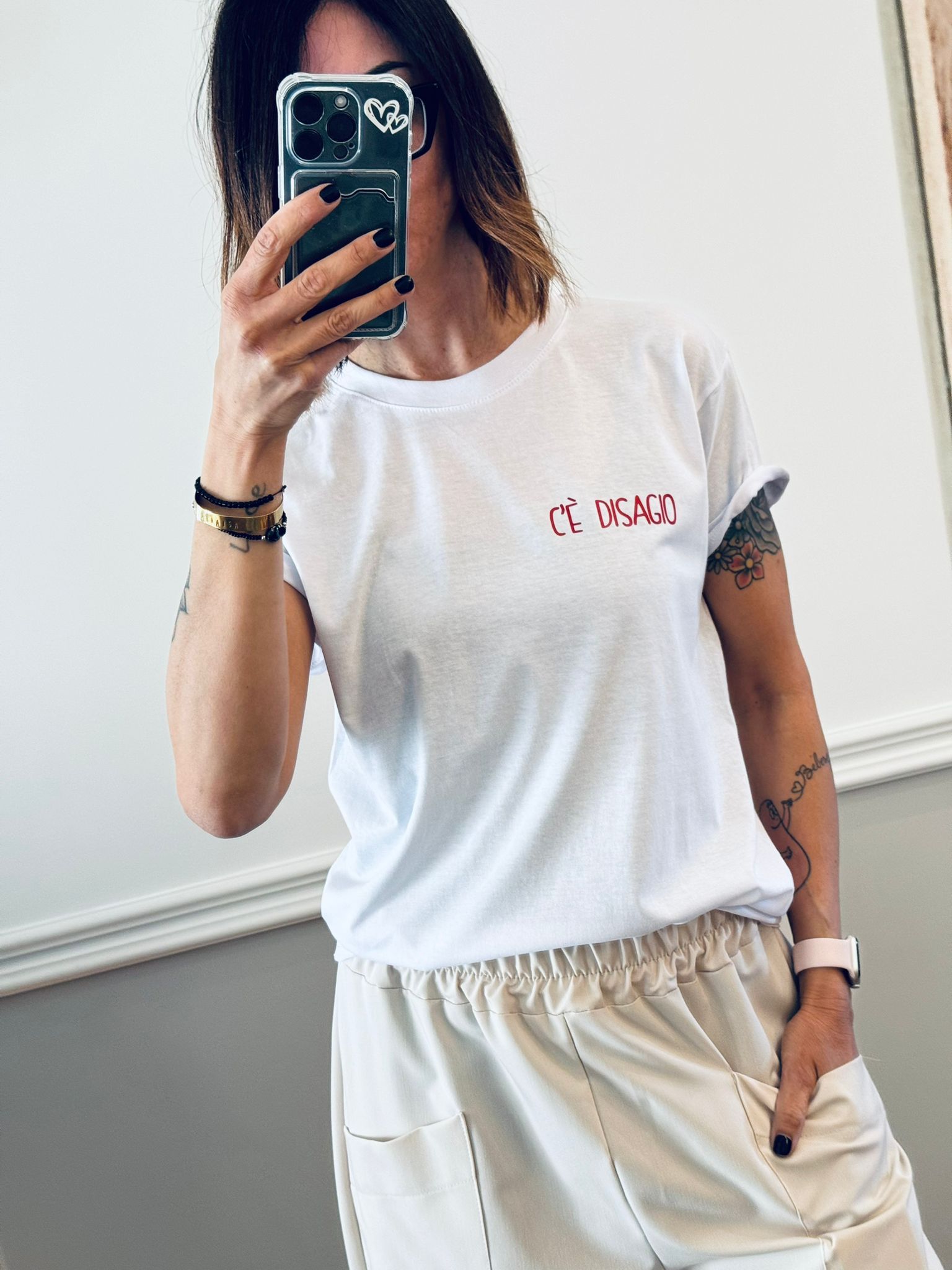 T-shirt C'è disagio