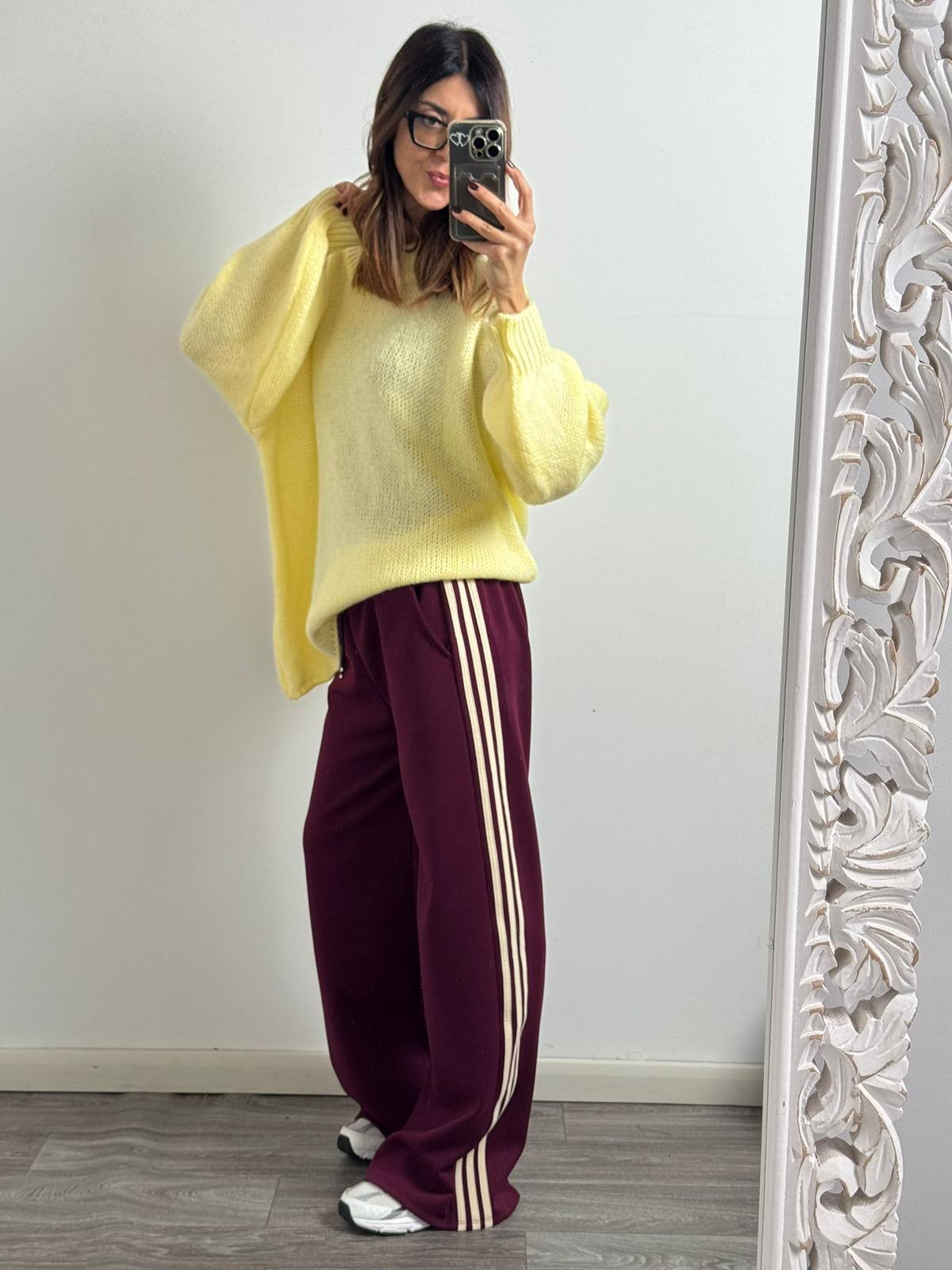 Pull Rovaniemi giallo