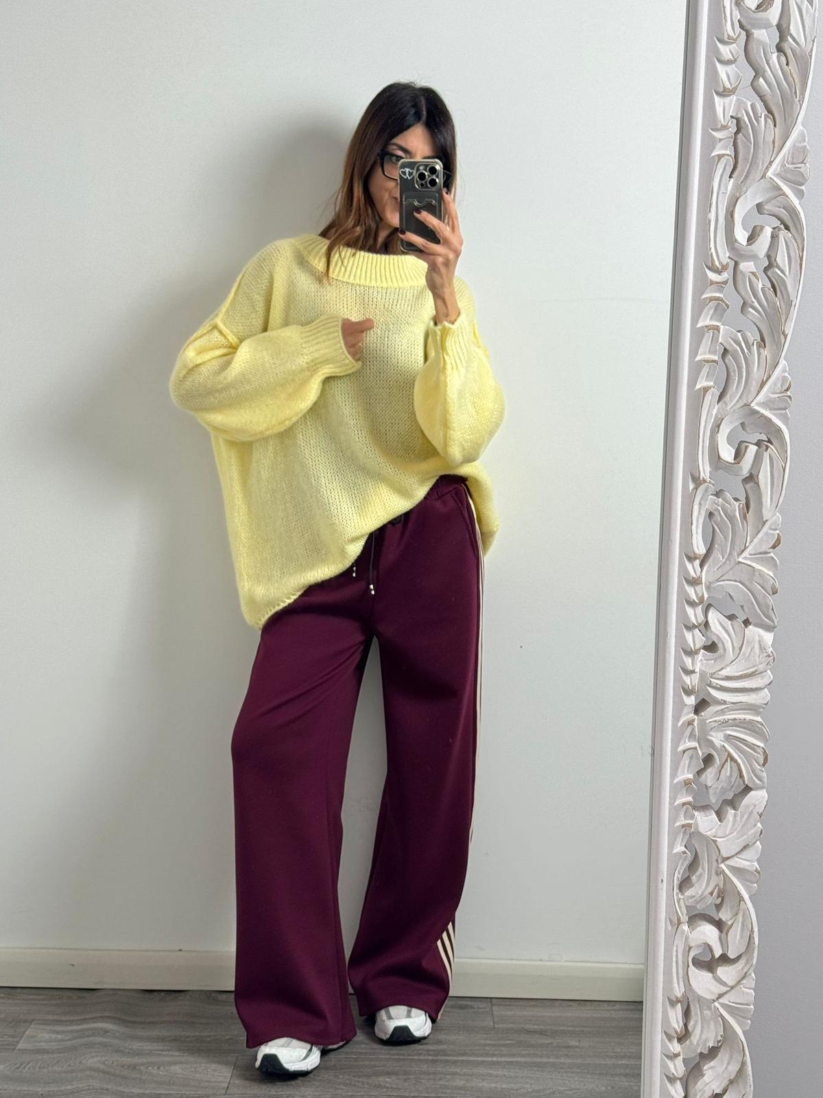 Pull Rovaniemi giallo