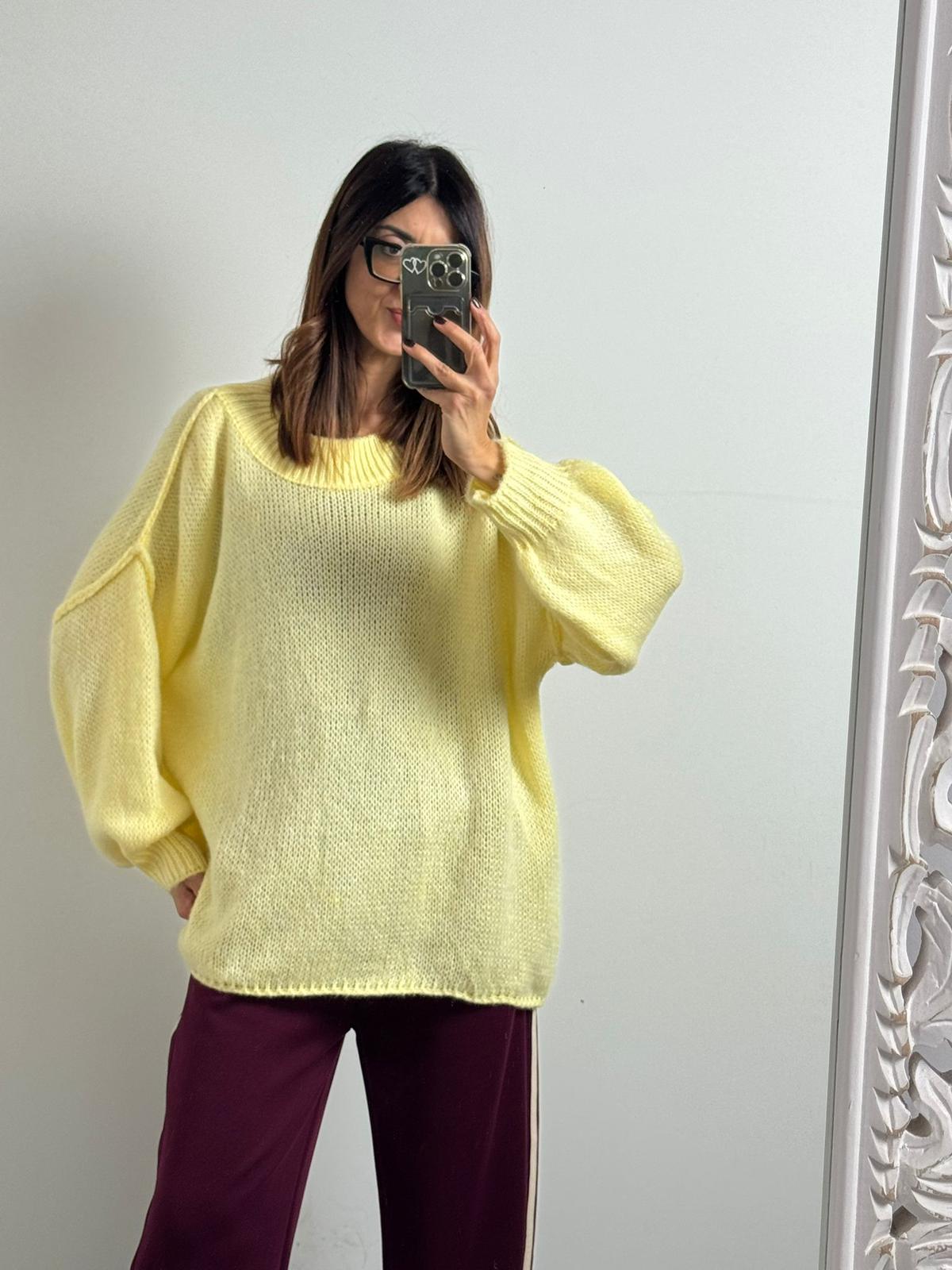 Pull Rovaniemi giallo