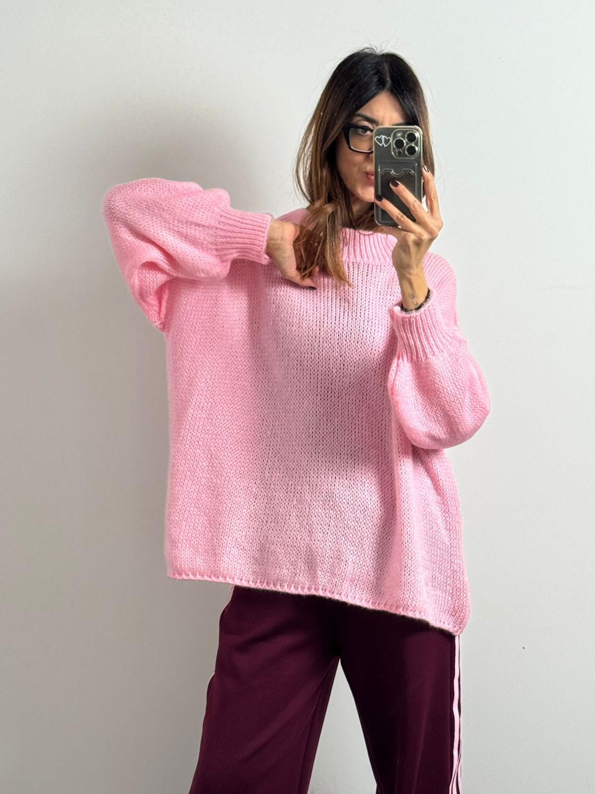 Pull Rovaniemi rosa bubble