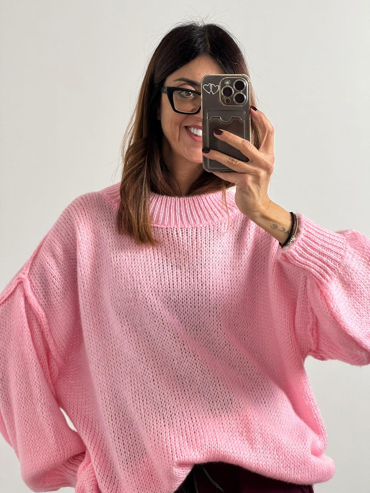 Pull Rovaniemi rosa bubble