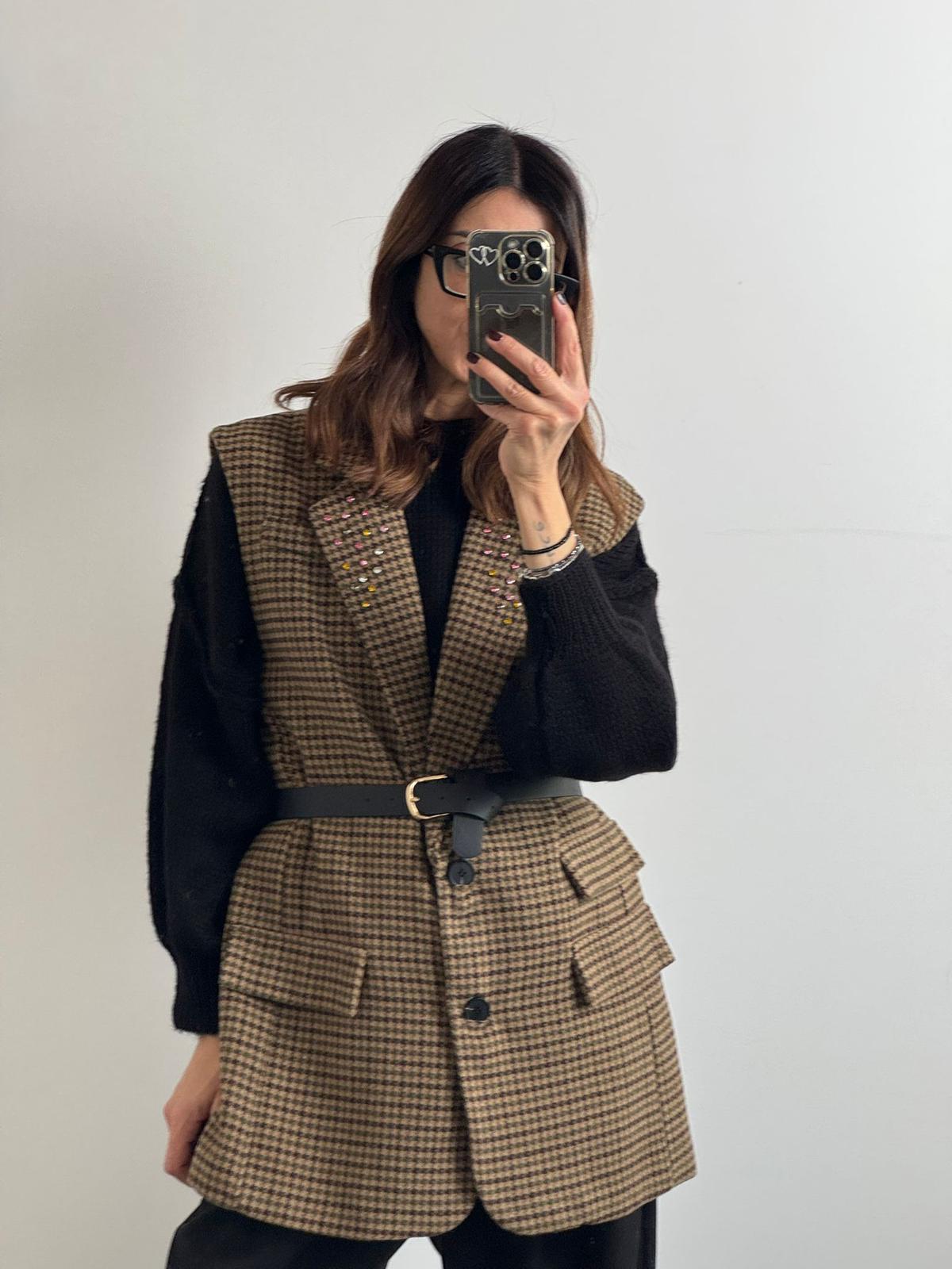 Maxi Gilet San Pietroburgo