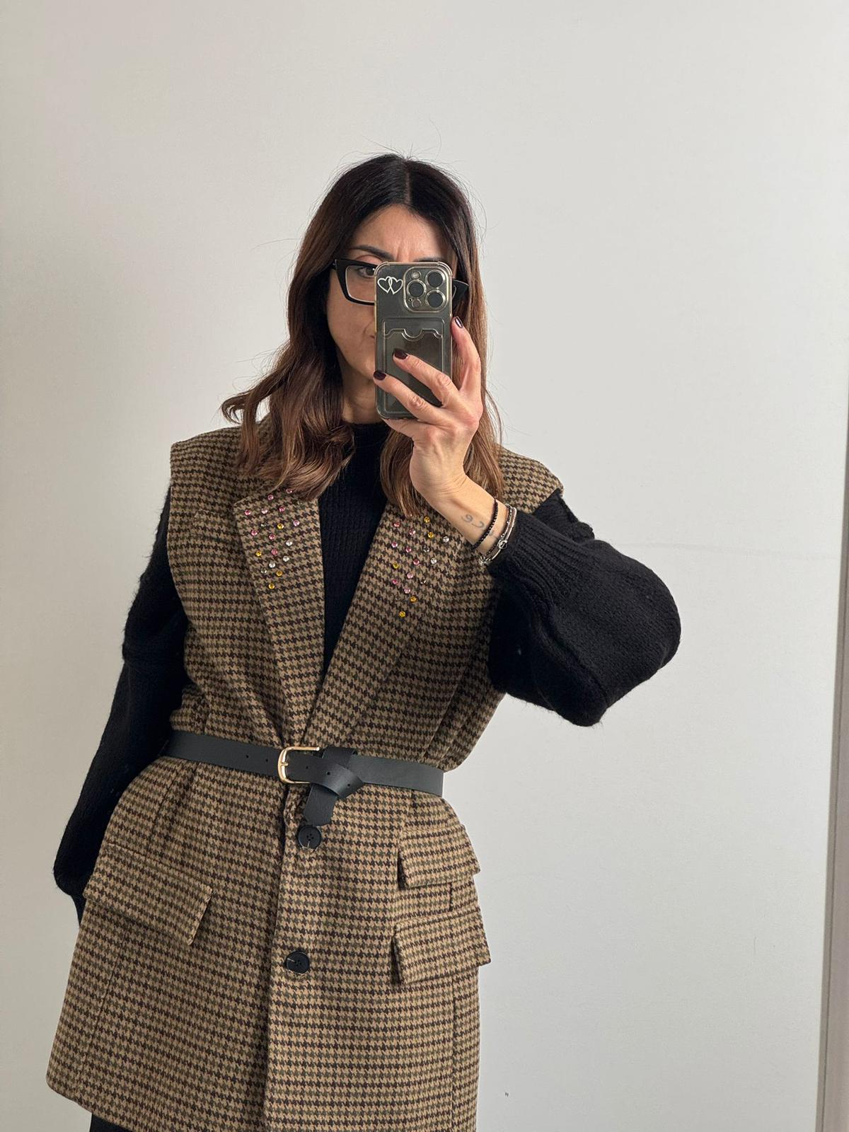 Maxi Gilet San Pietroburgo