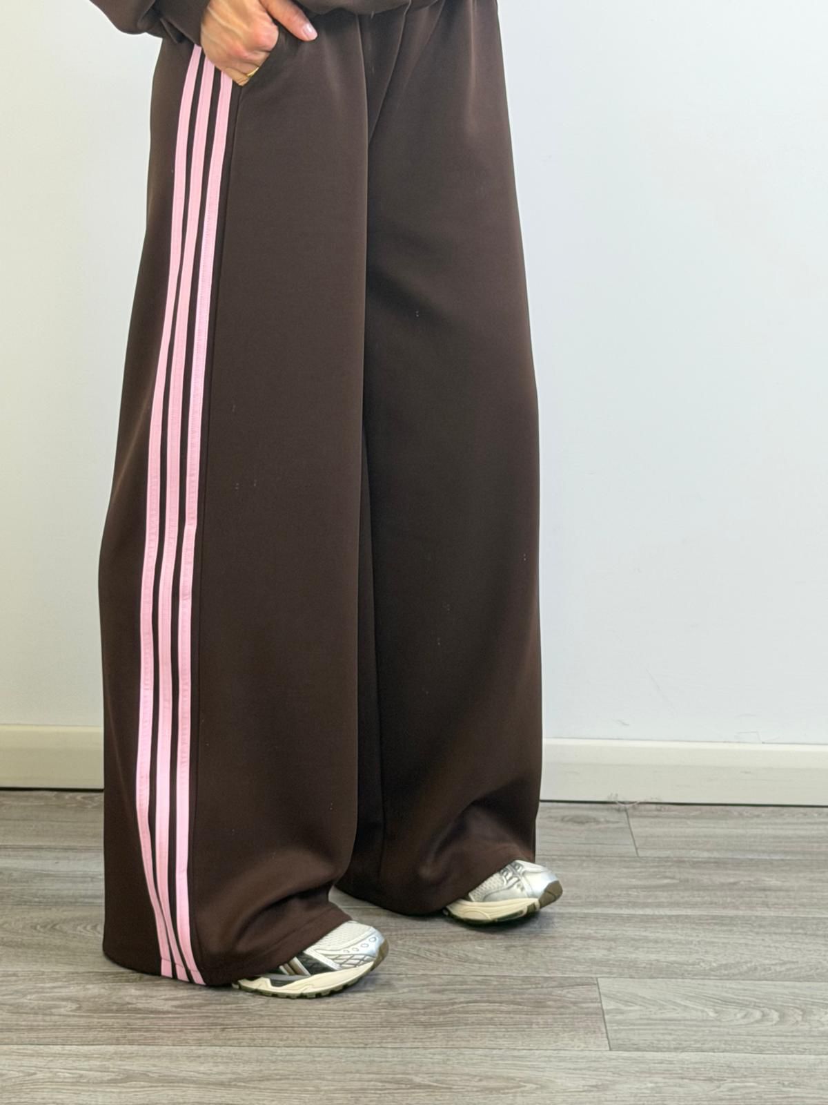 Panta Urban ciocco riga rosa