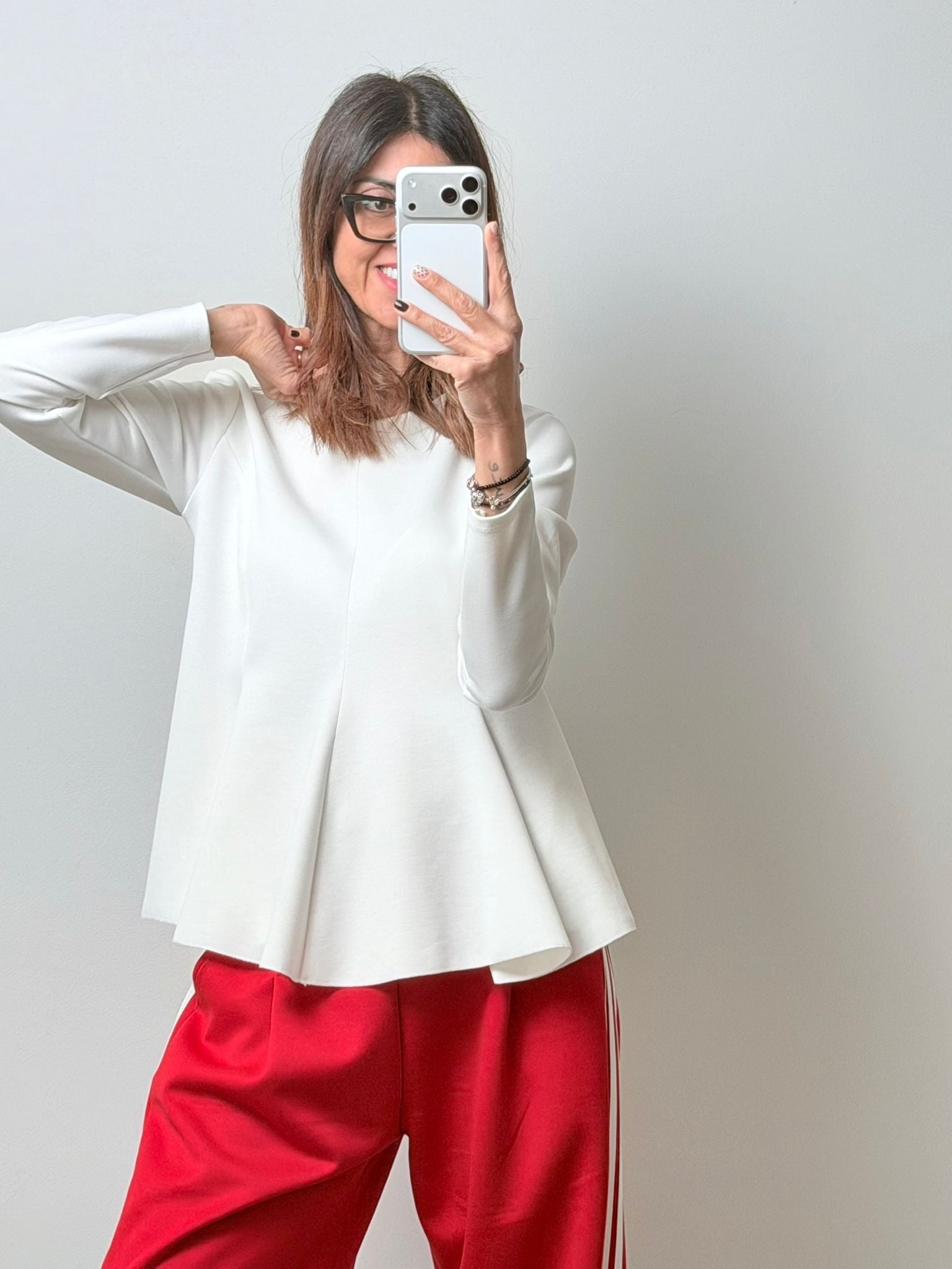 Maglia Pechino bianca