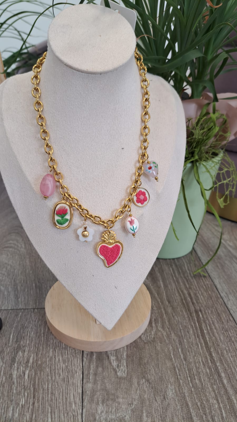 Collana Pink Heart