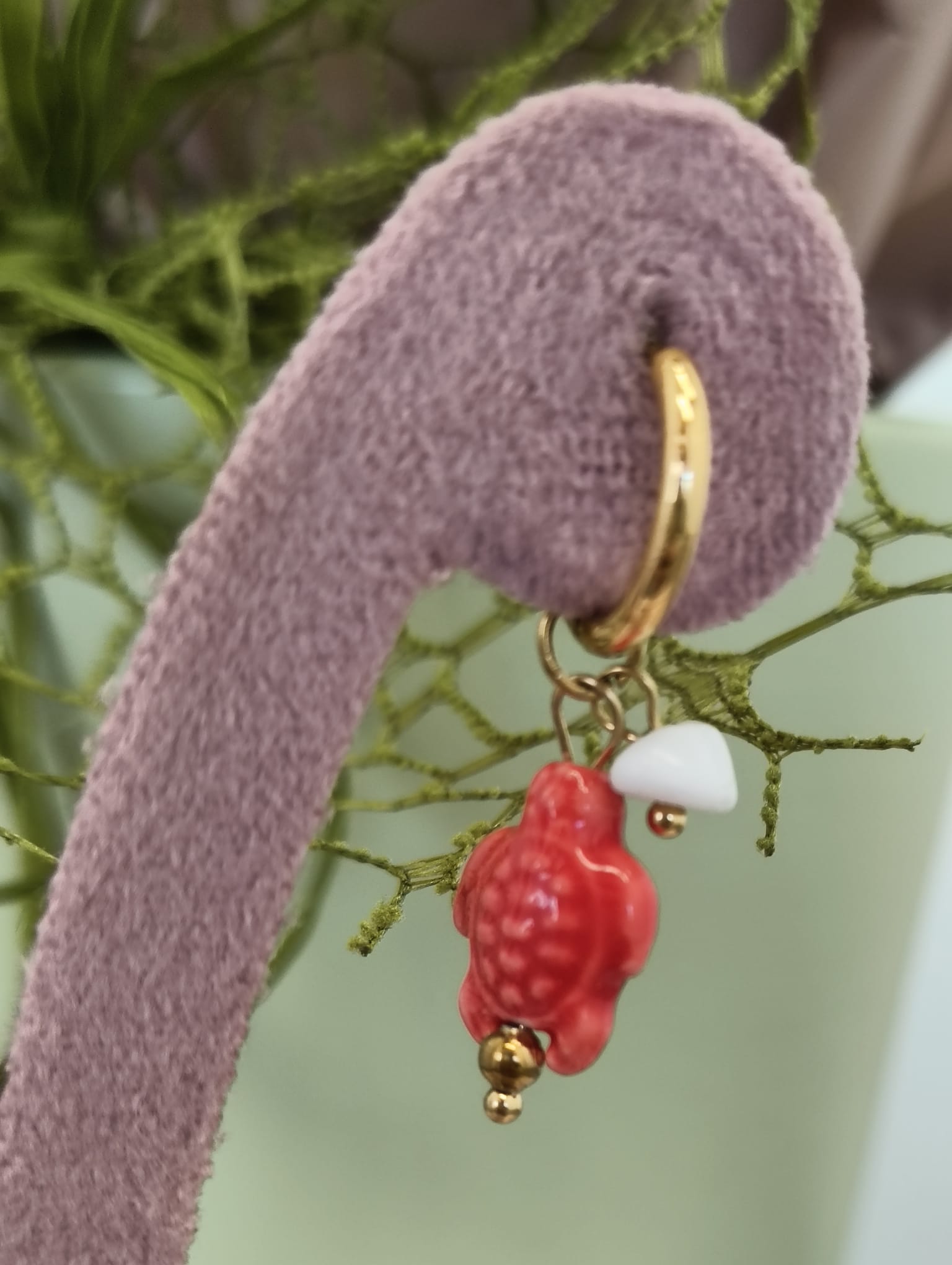 Orecchini Corallo