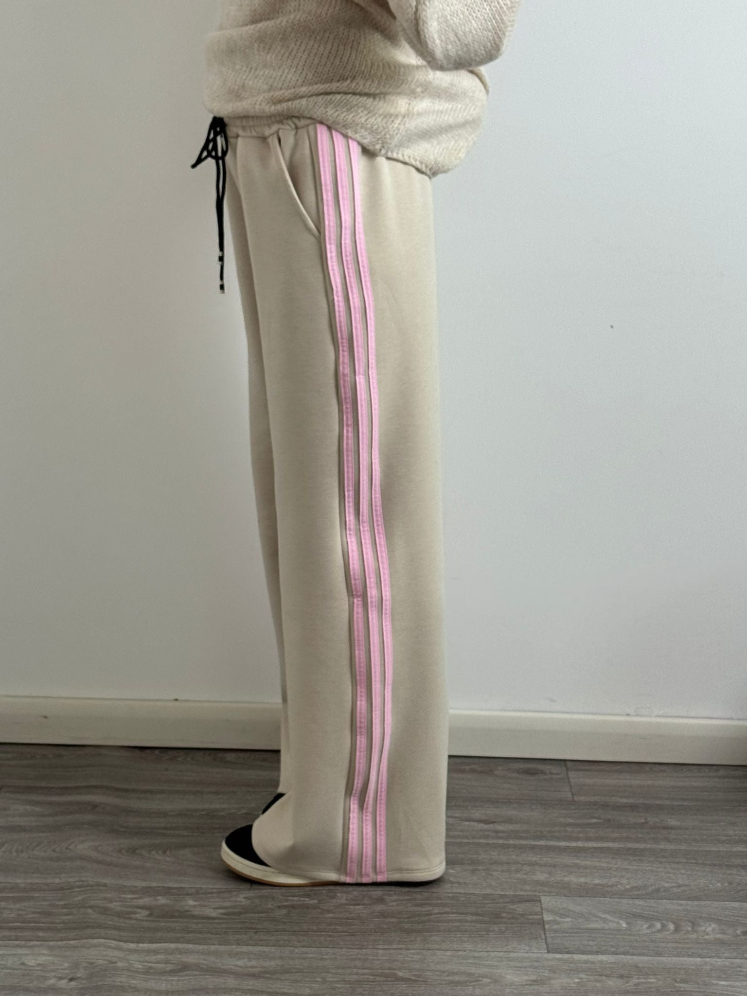 Panta Urban burro riga rosa