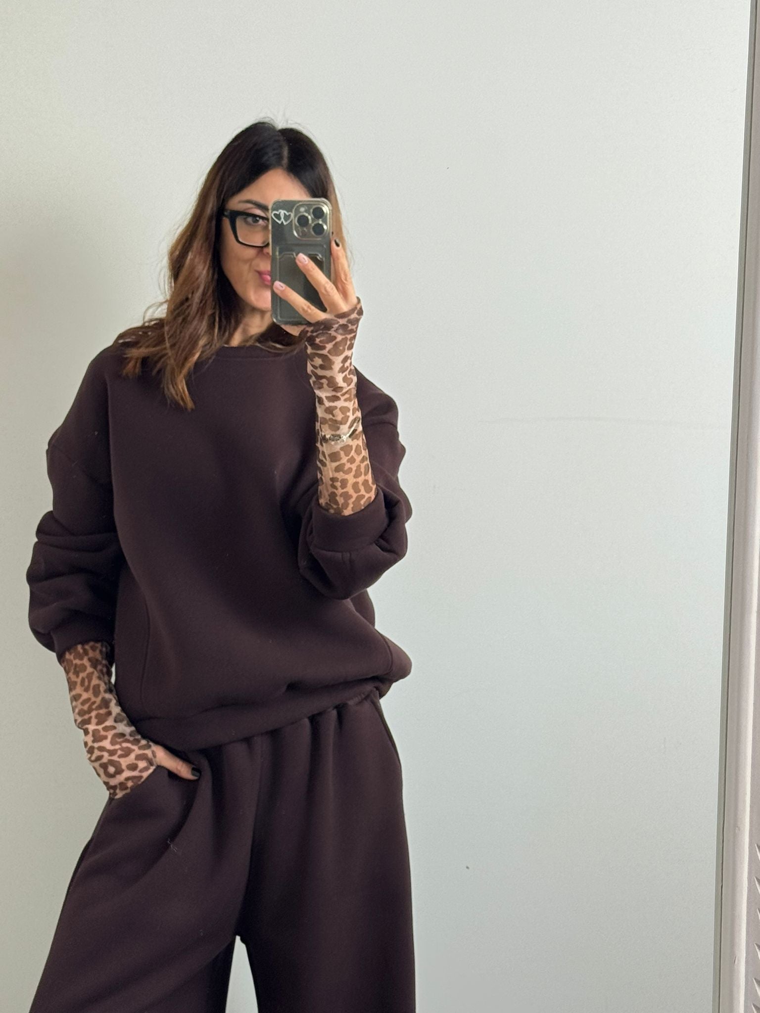 Felpa Street girocollo felpato in preordine