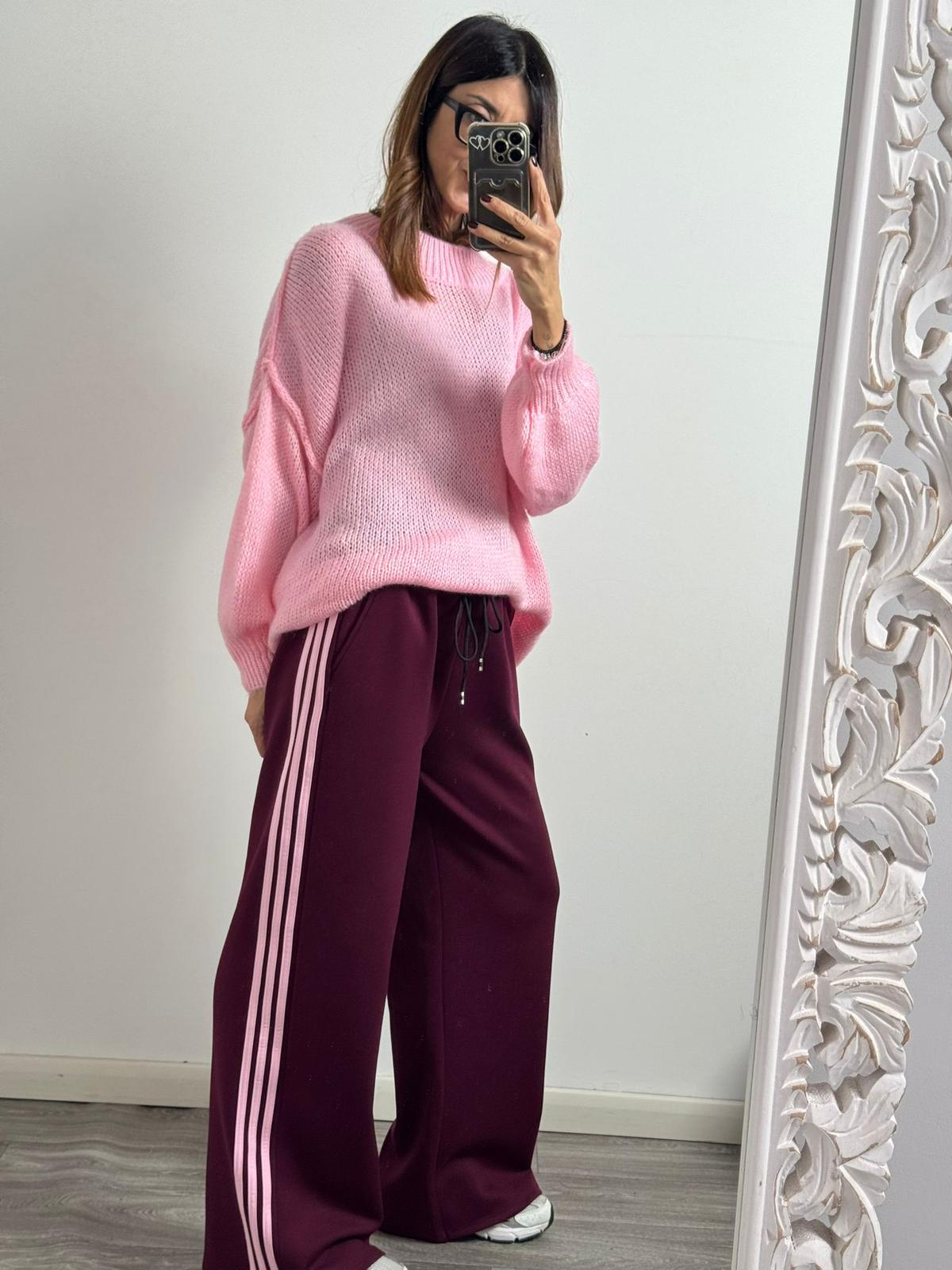 Panta Urban burgundy riga rosa