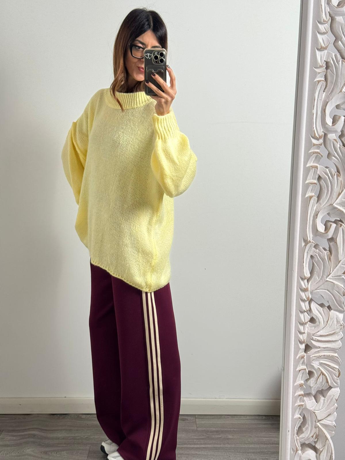 Panta Urban burgundy riga burro