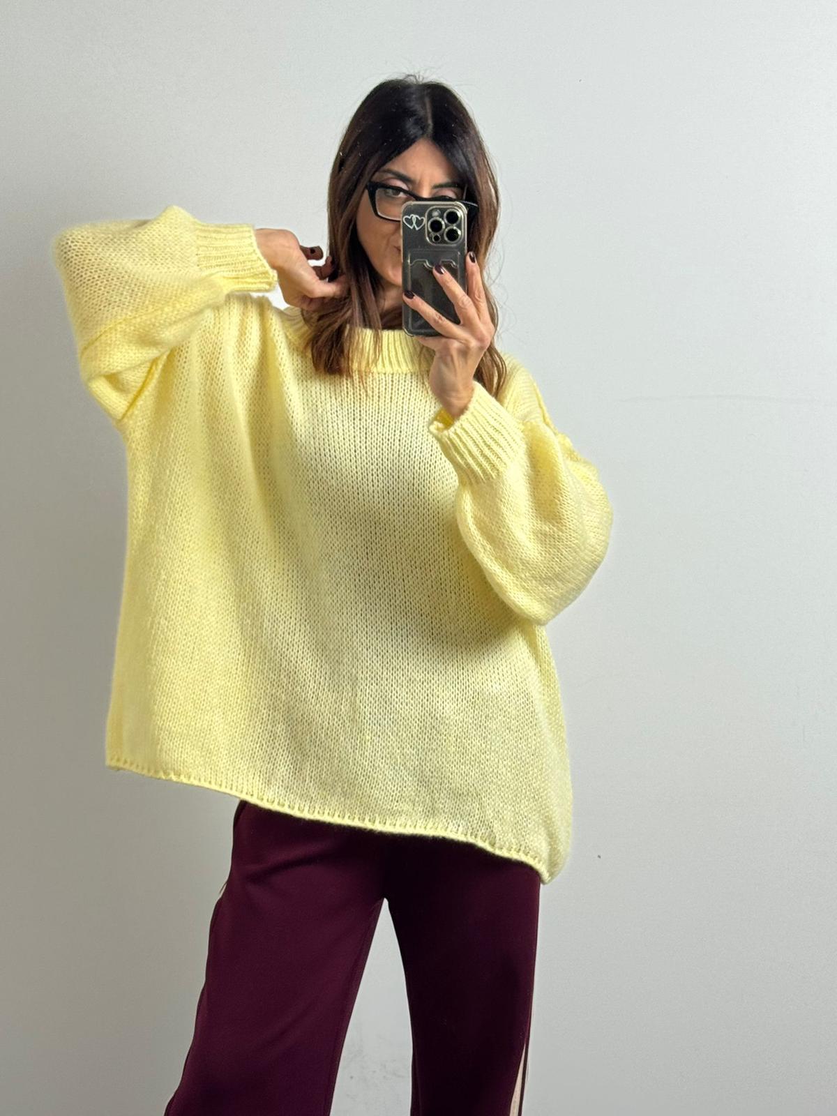 Pull Rovaniemi giallo