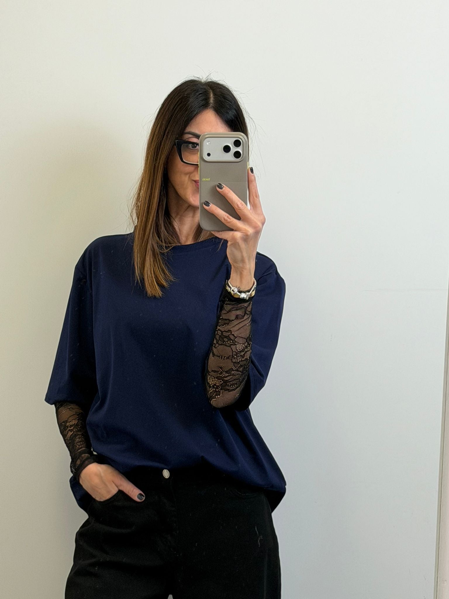 T-shirt Lace (Veste Curvy)