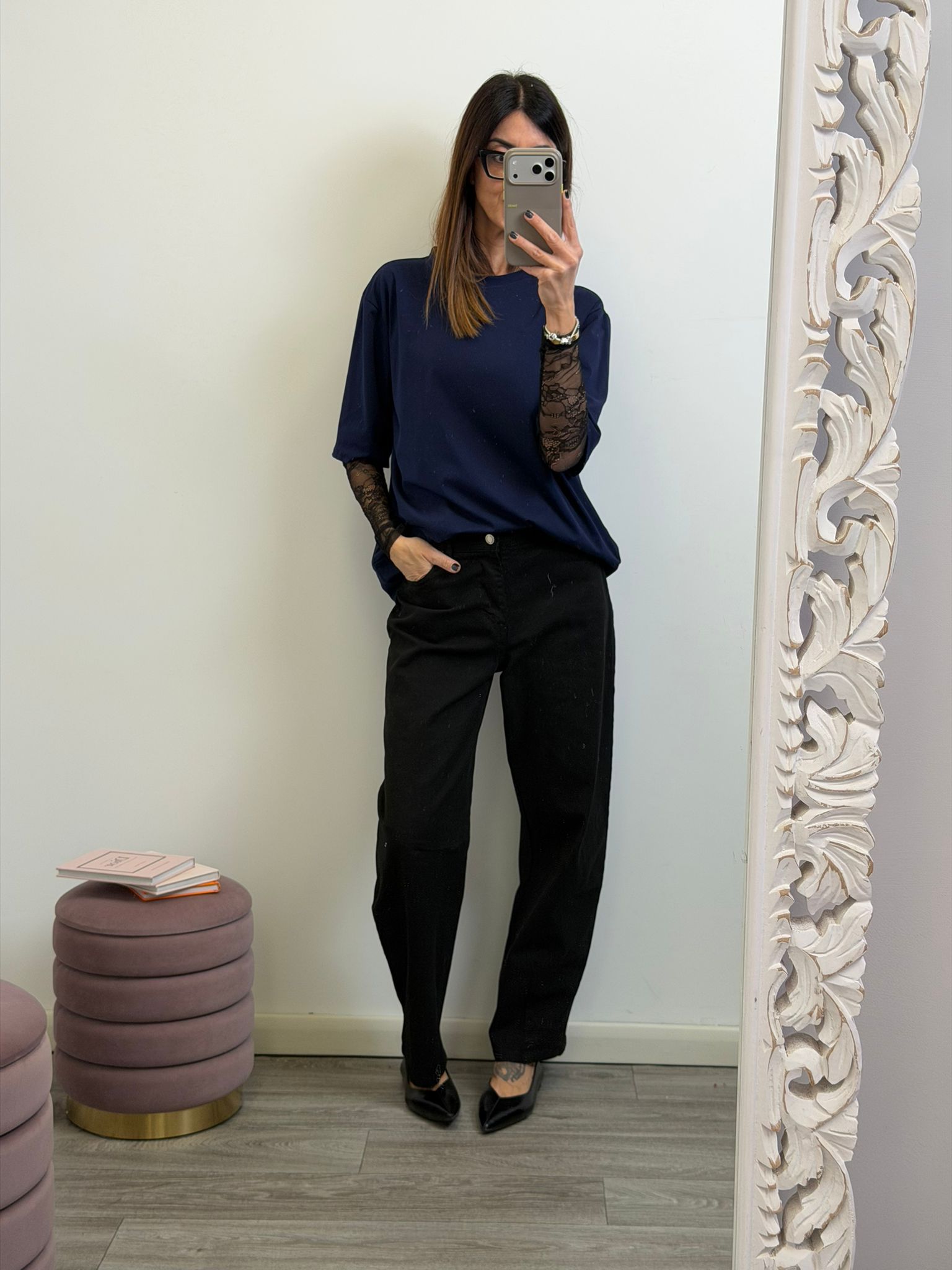 T-shirt Lace (Veste Curvy)