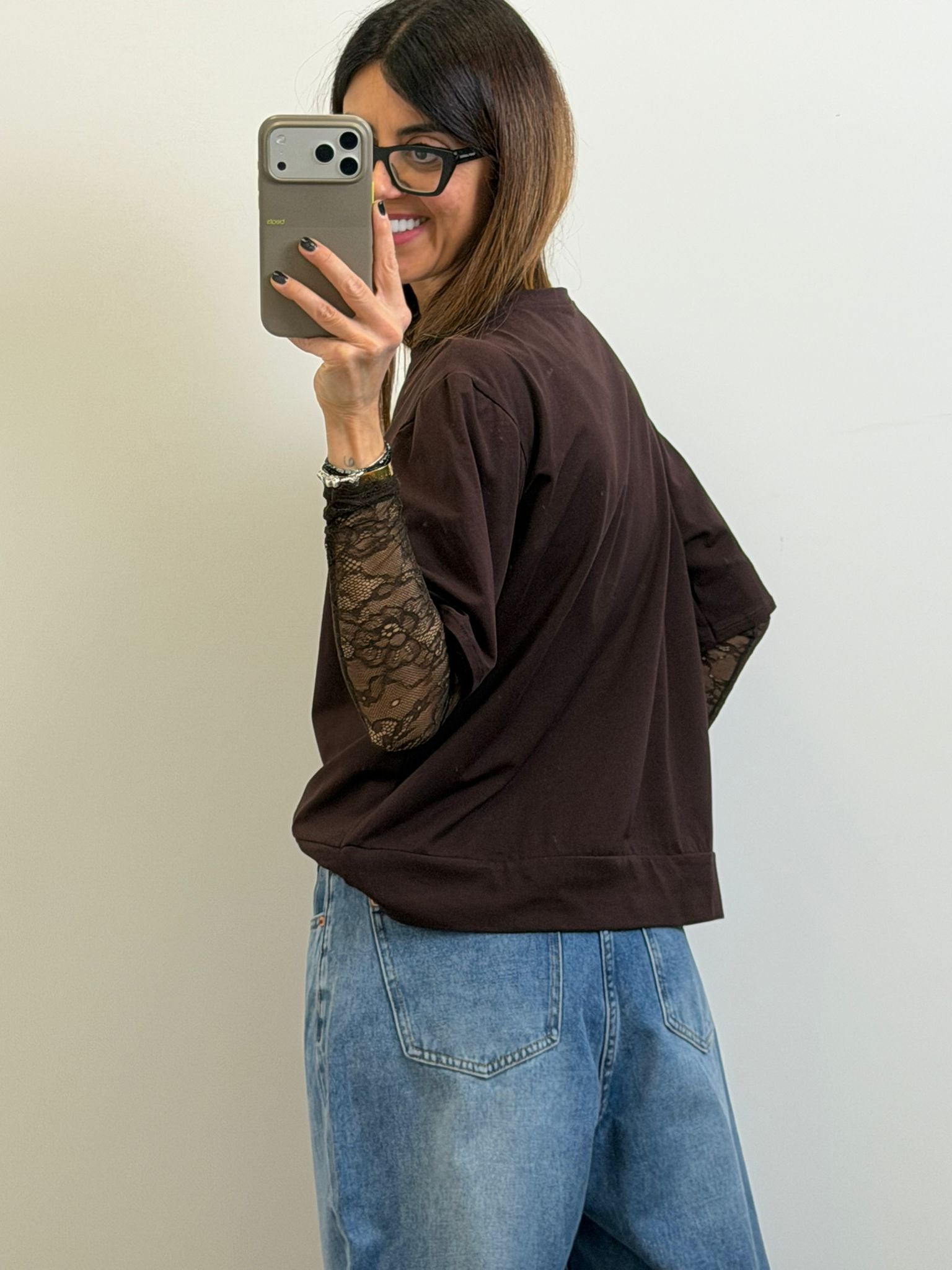 T-shirt Lace (Veste Curvy)