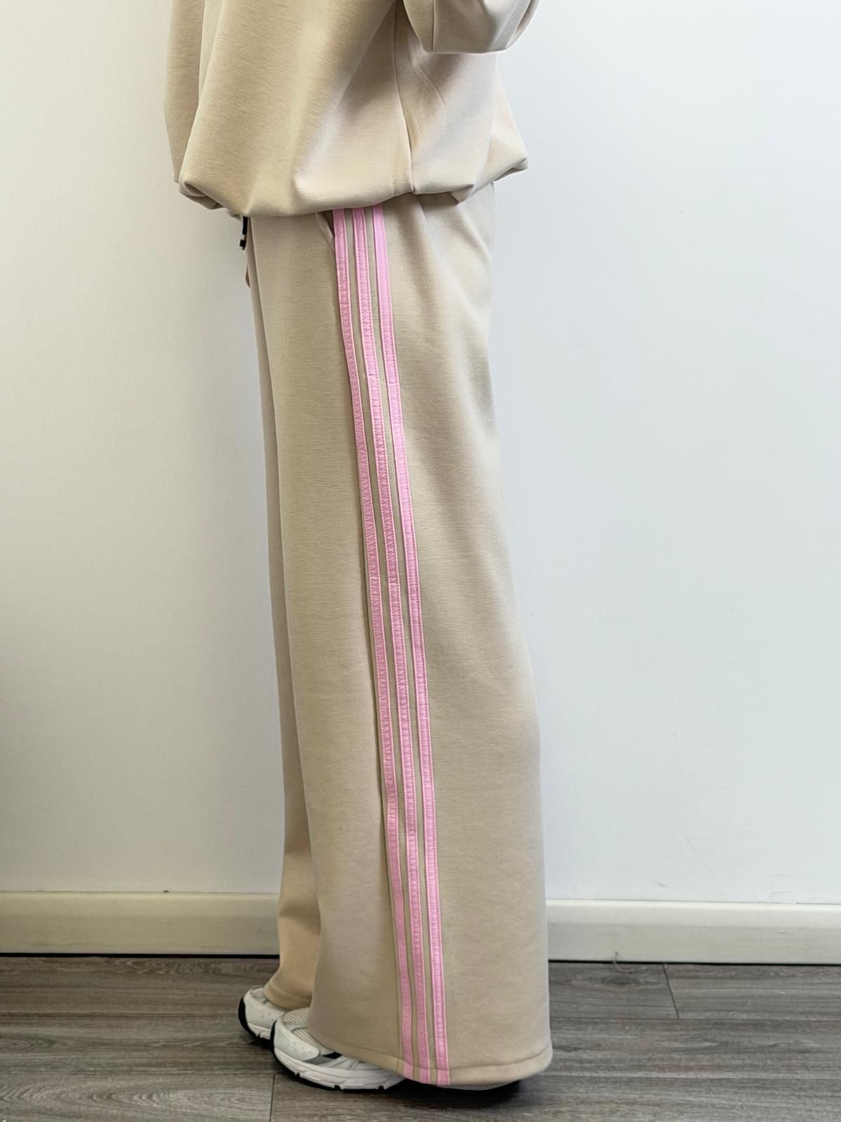 Panta Urban burro riga rosa