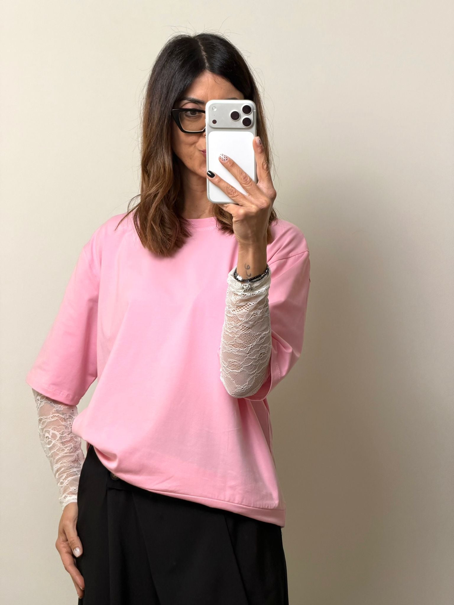 T-shirt Lace (Veste Curvy)