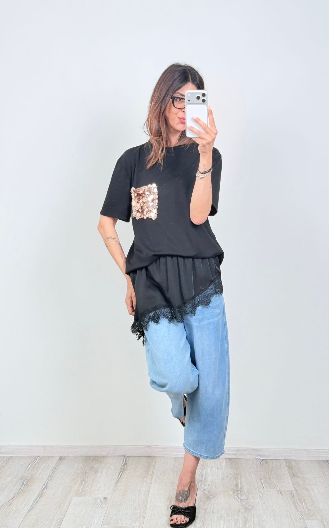 Top foulard Merlino