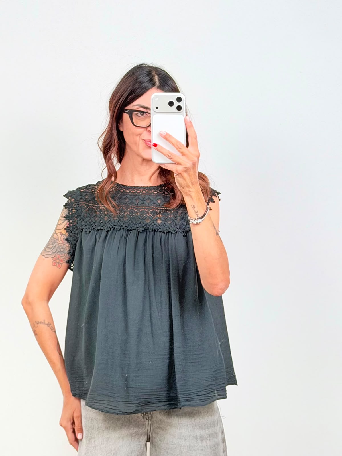 Blusa Merletto