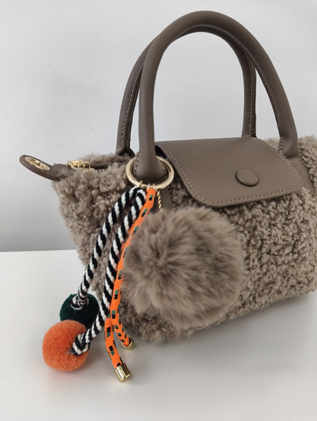 Mini Bag Bouclè