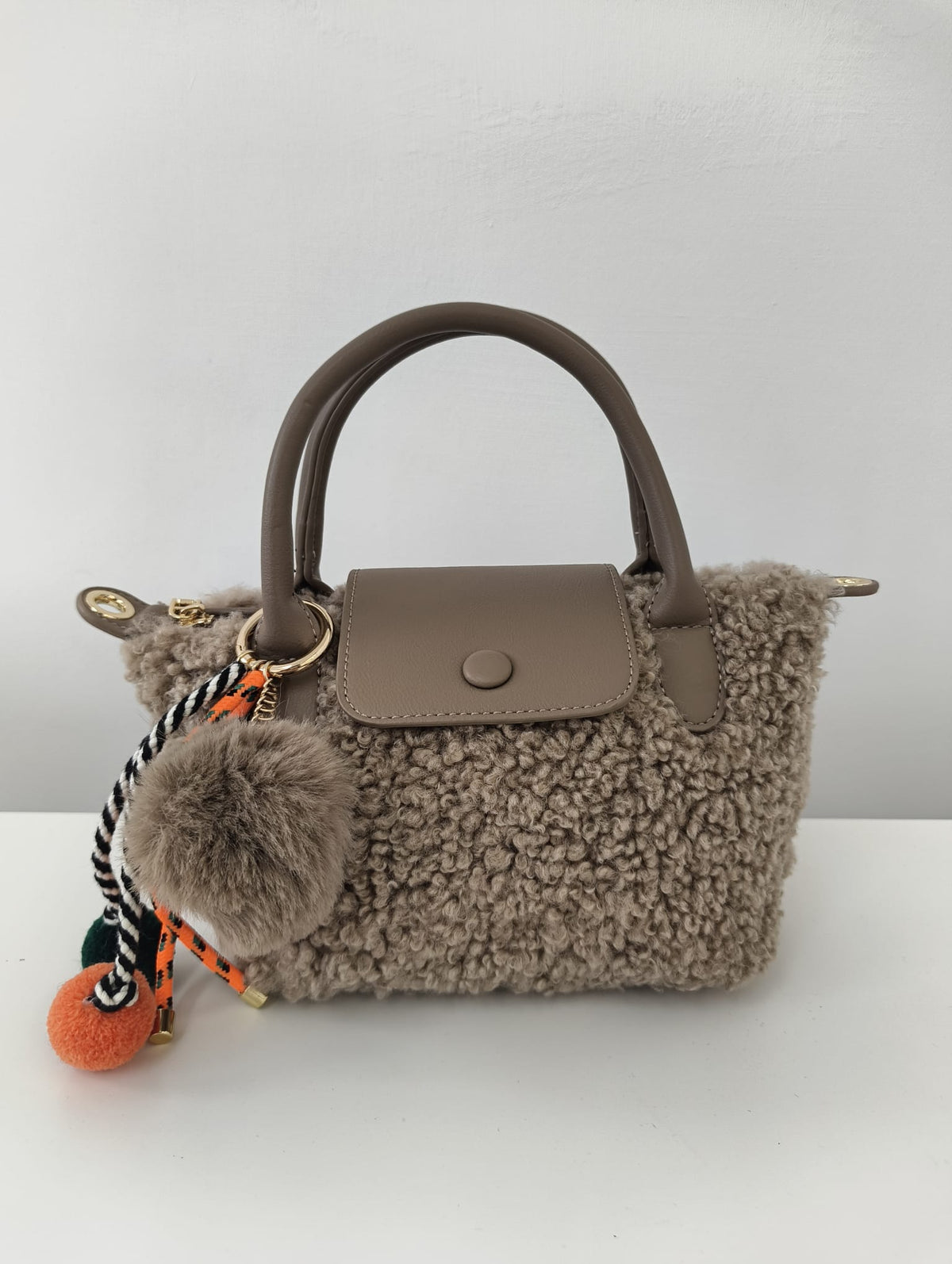 Mini Bag Bouclè