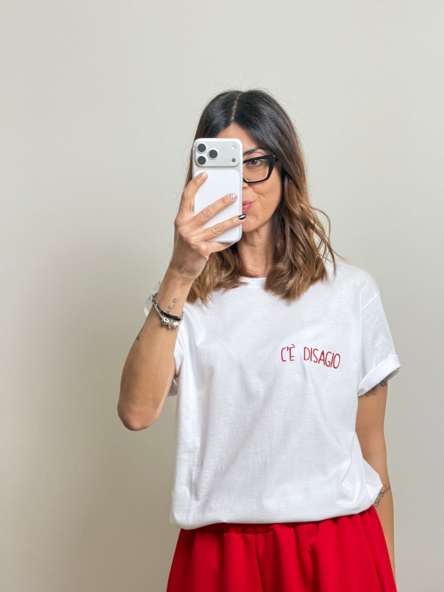 T-shirt C'è disagio