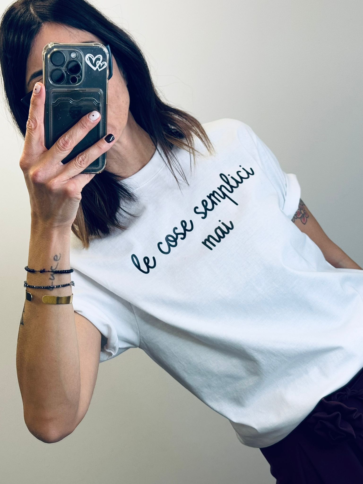 T-shirt Le cose semplici mai