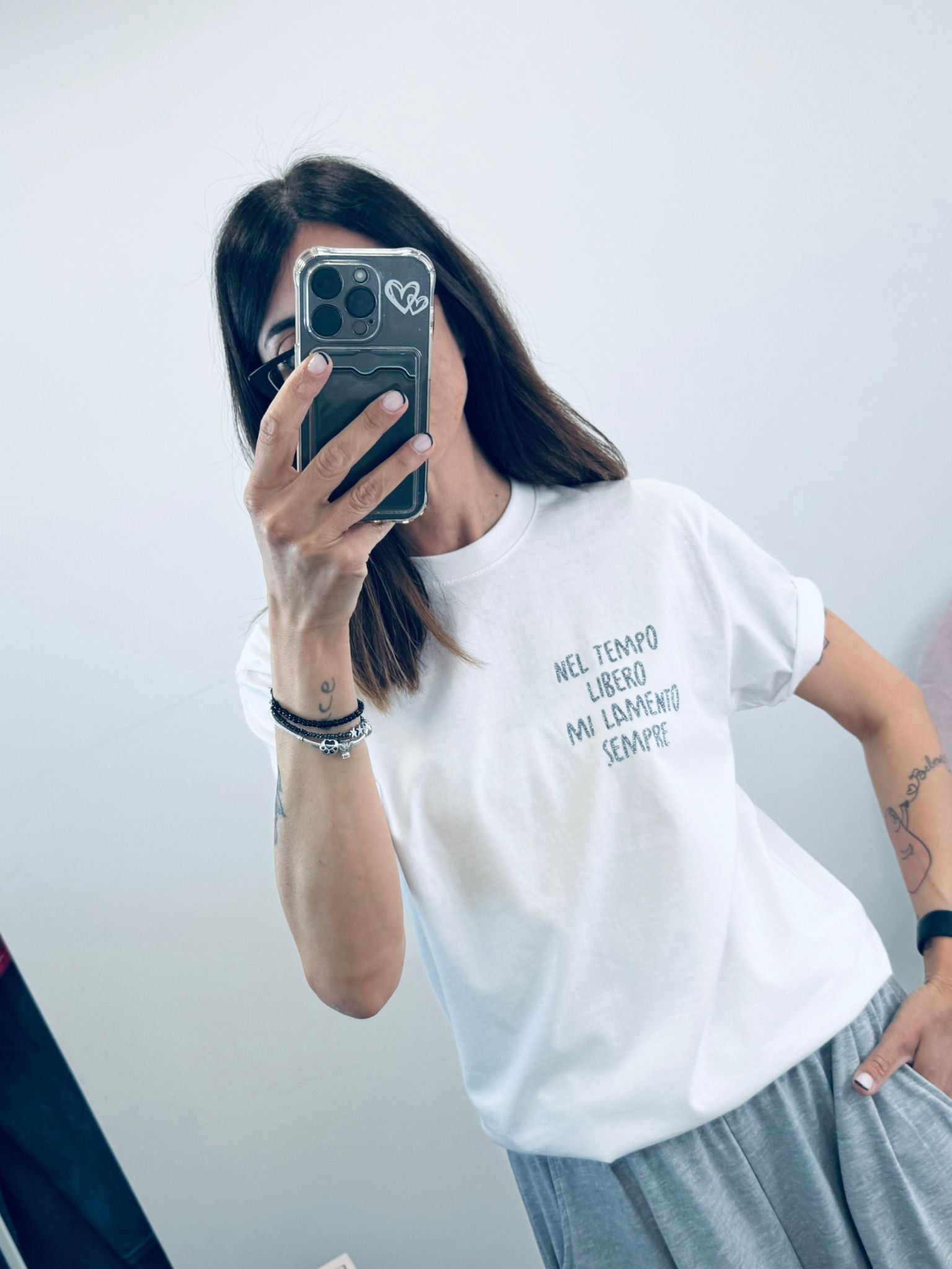 T-shirt Nel tempo libero mi lamento sempre