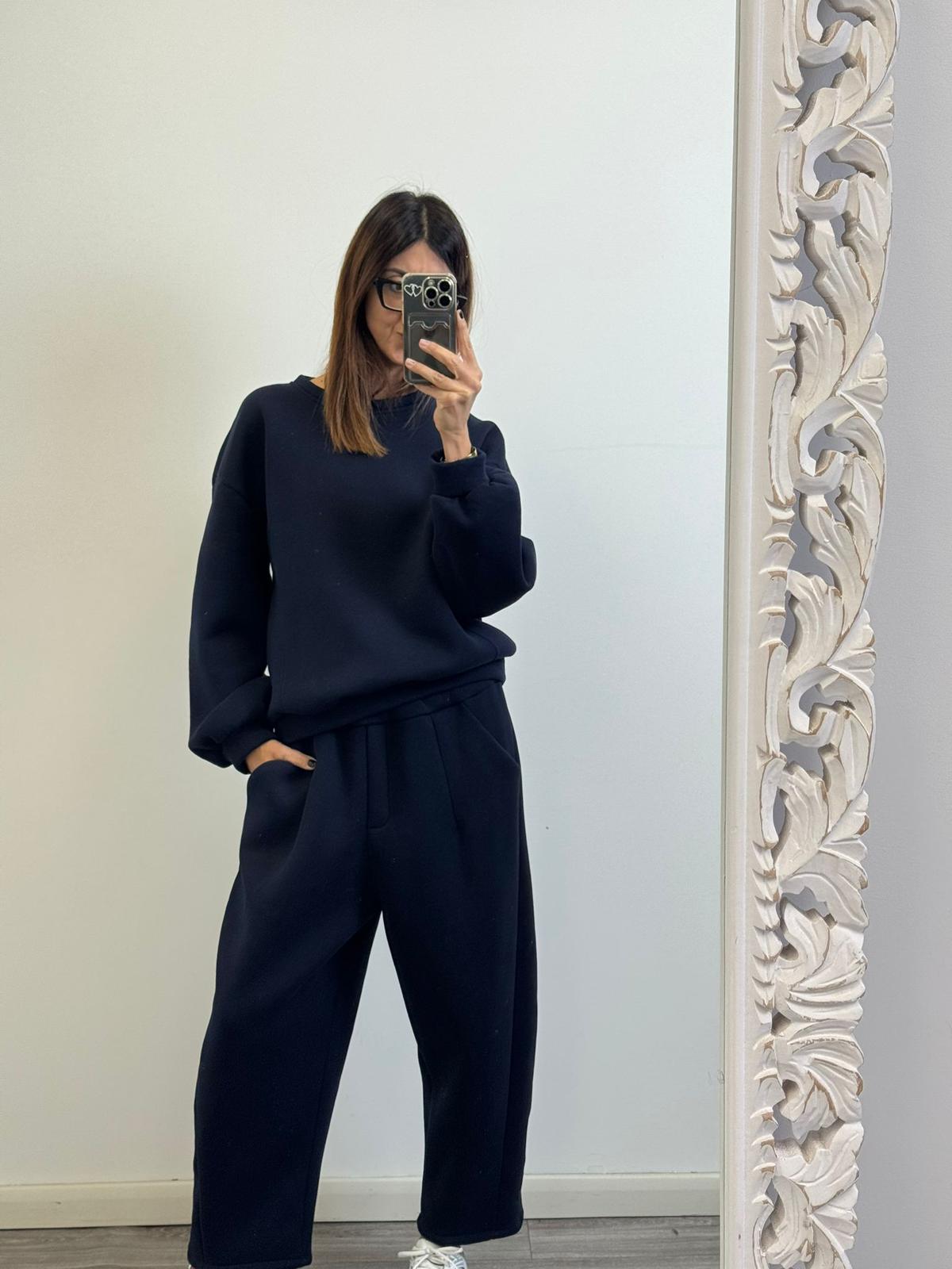 Felpa Street girocollo felpato in preordine