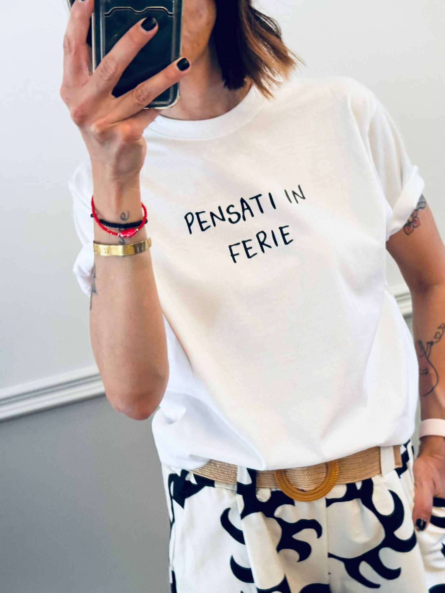 T-SHIRT PENSATI IN FERIE