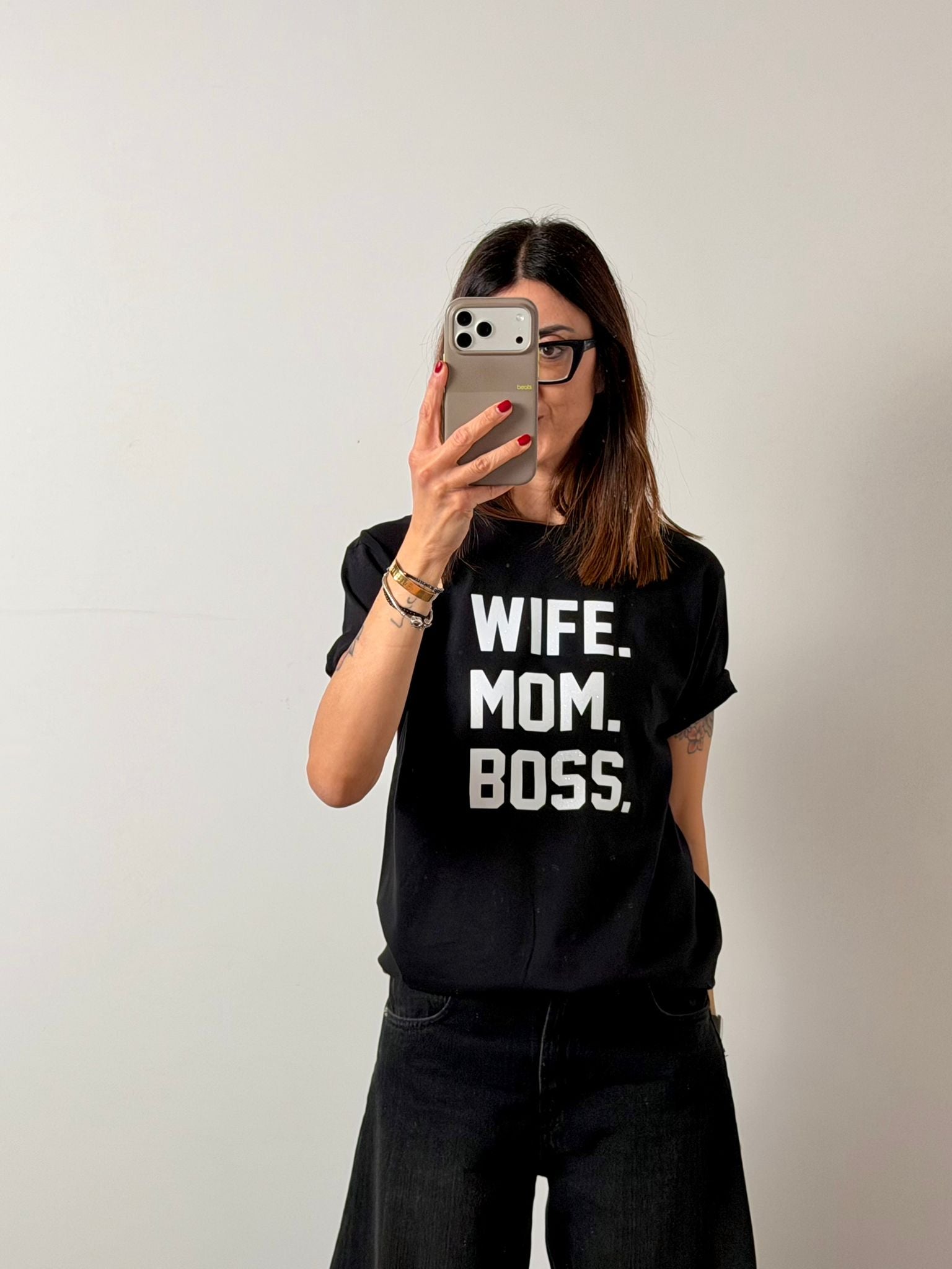 T-shirt Wife. Mom. Boss.
