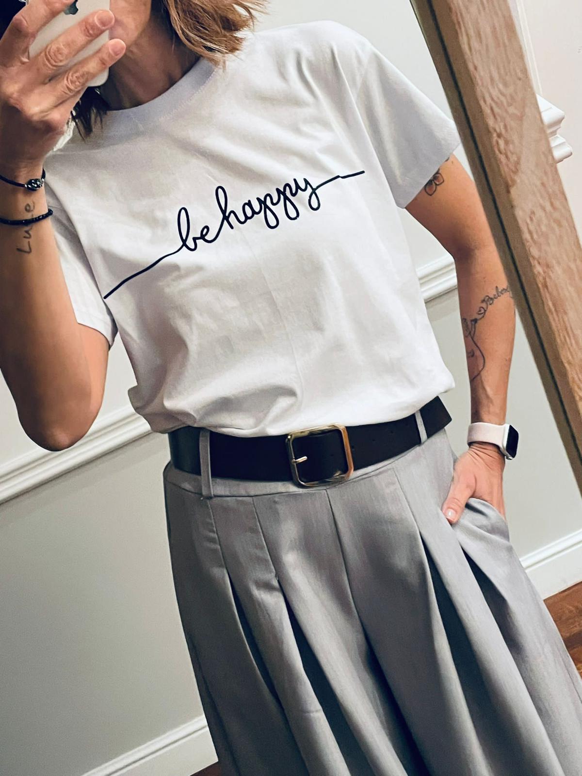 T-shirt Be happy