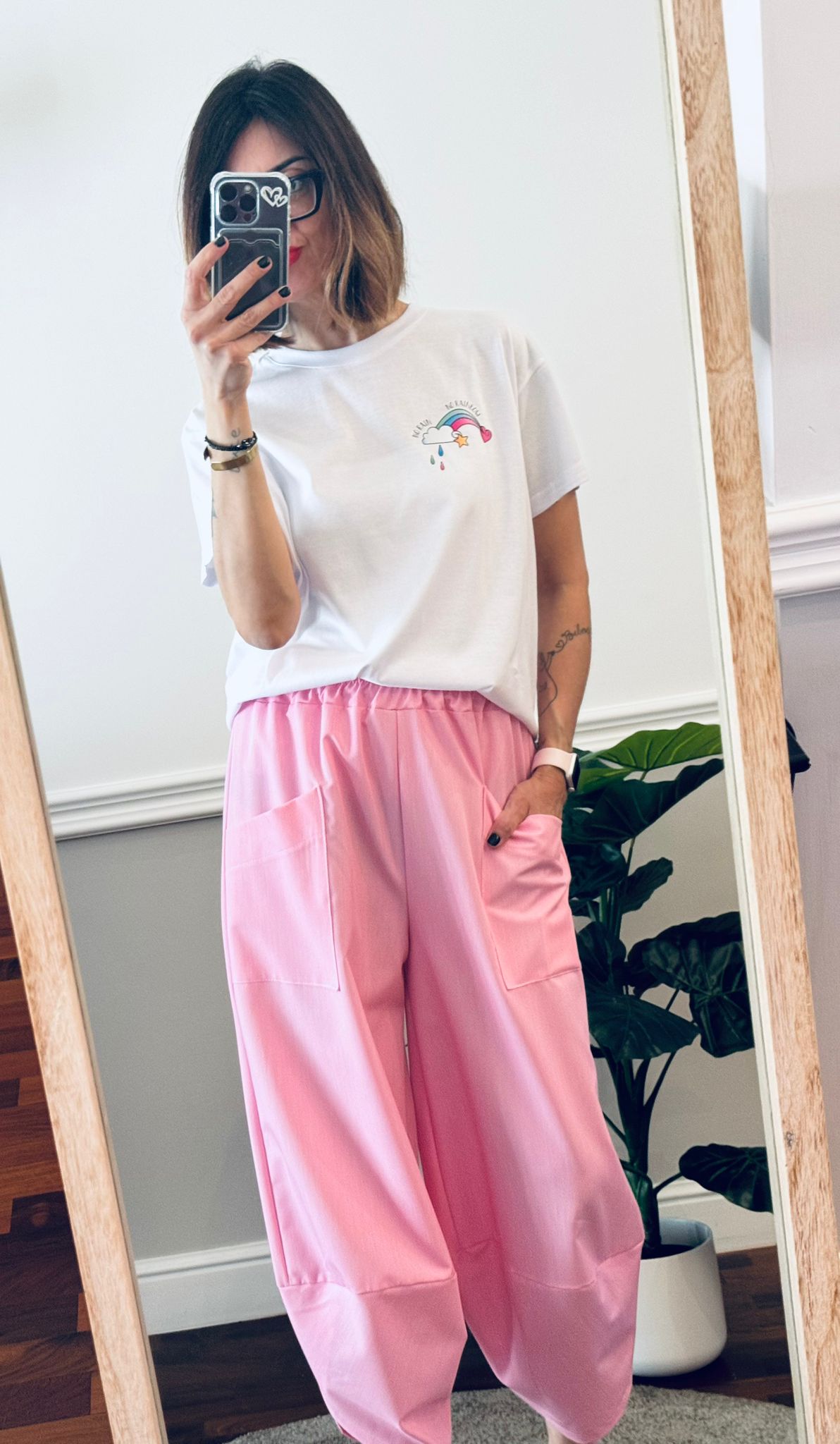 T-shirt No rain no rainbow