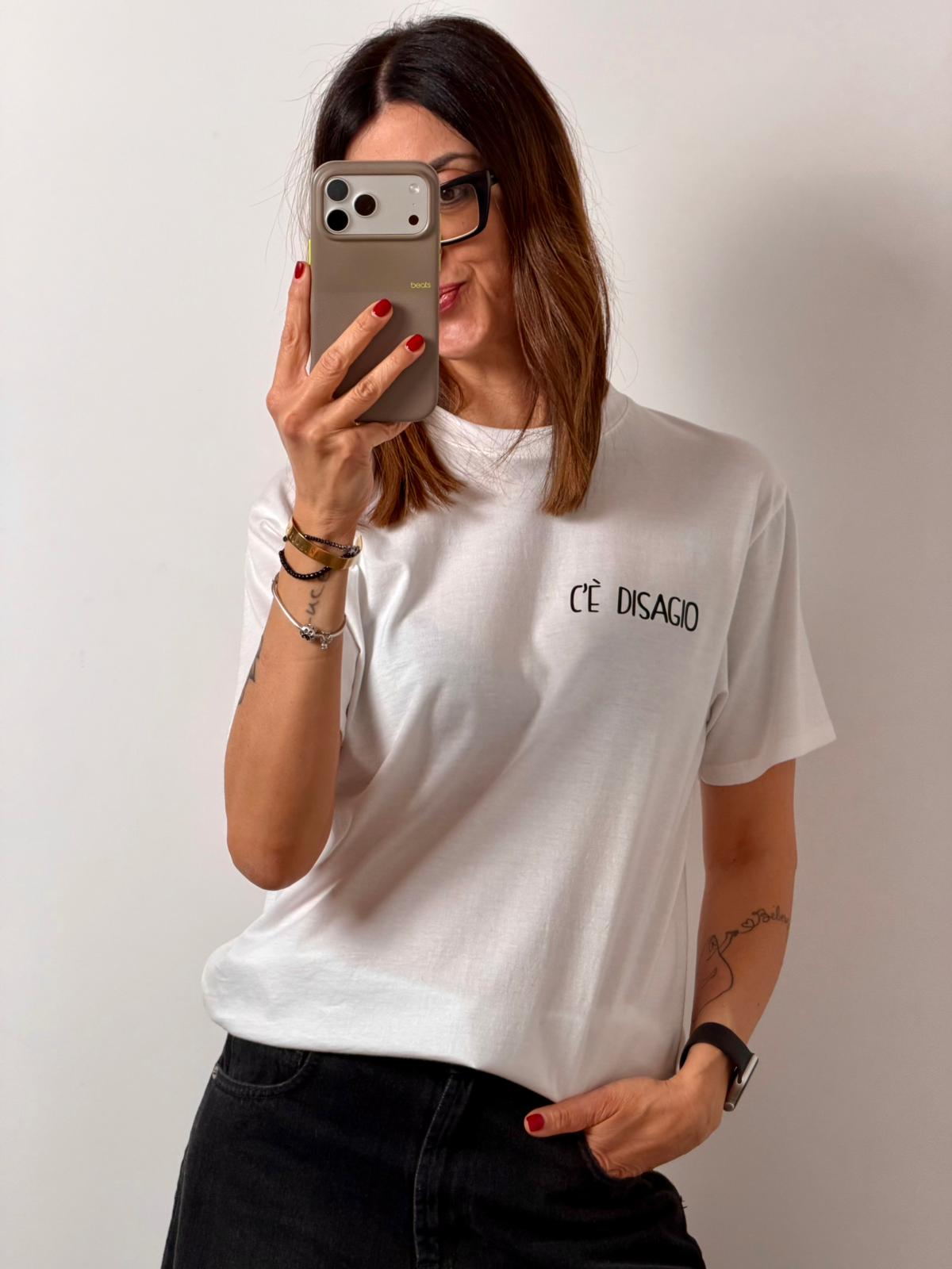 T-shirt C'è disagio