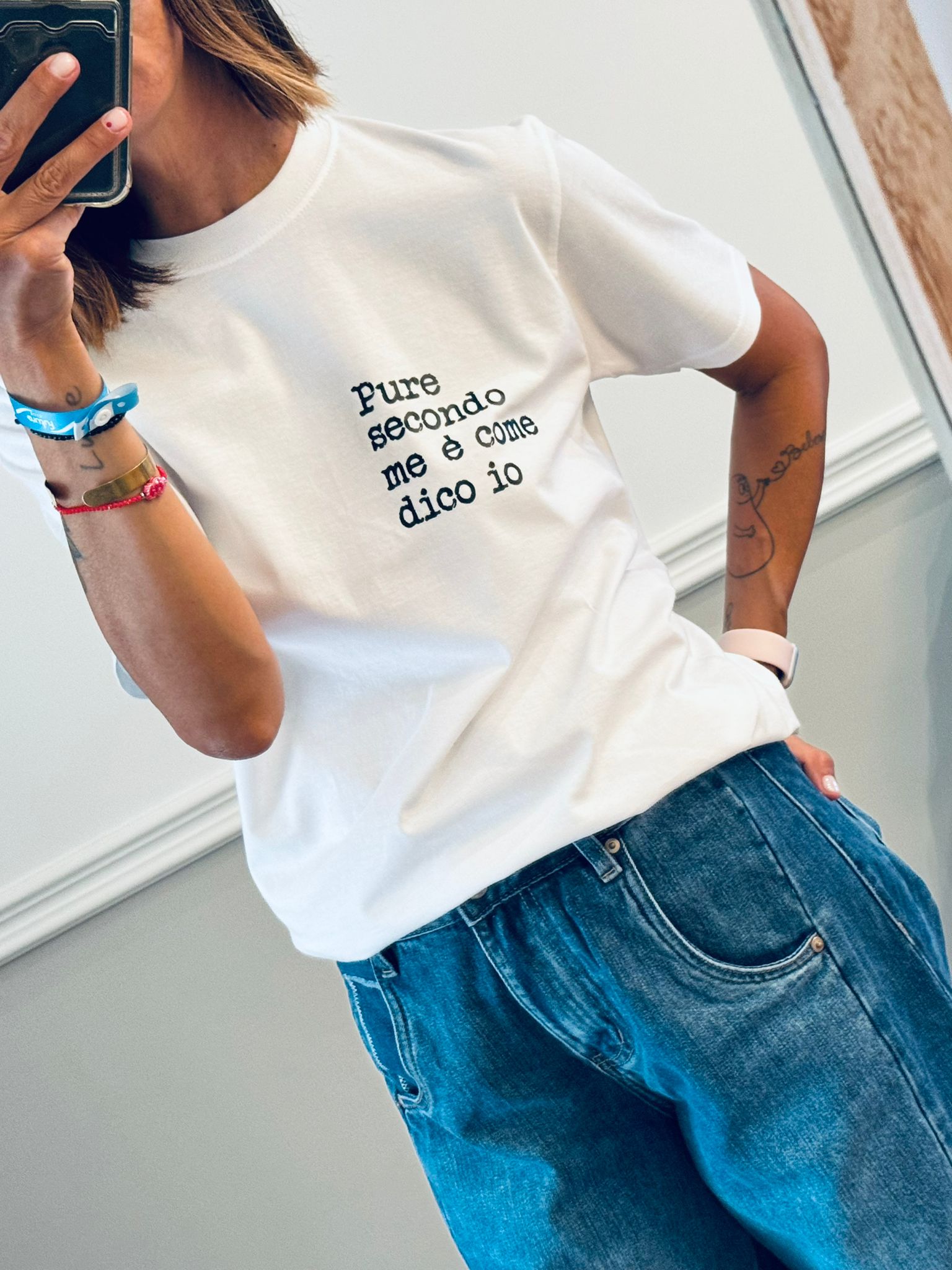 T-shirt Pure secondo me è come dico io