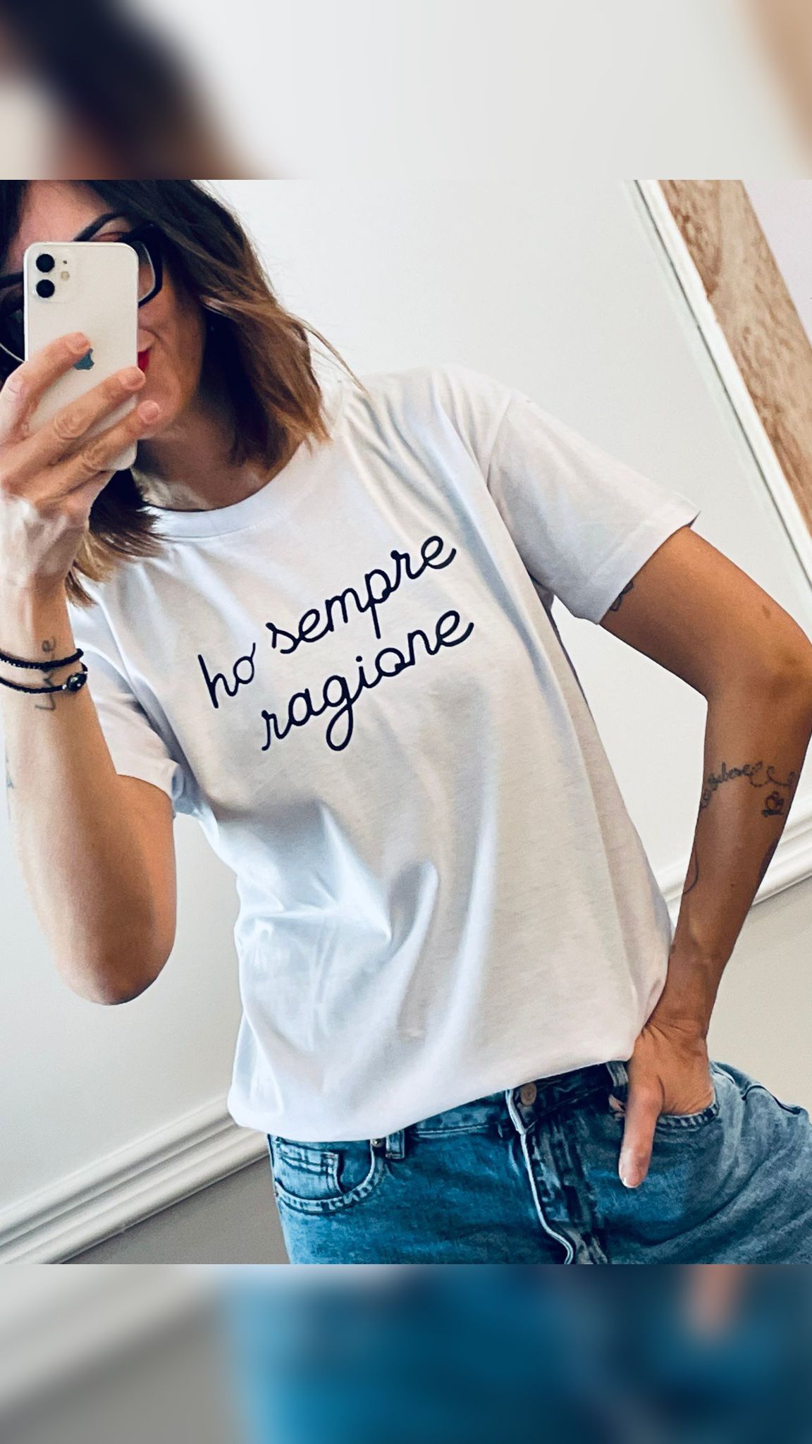 T-shirt Ho sempre ragione