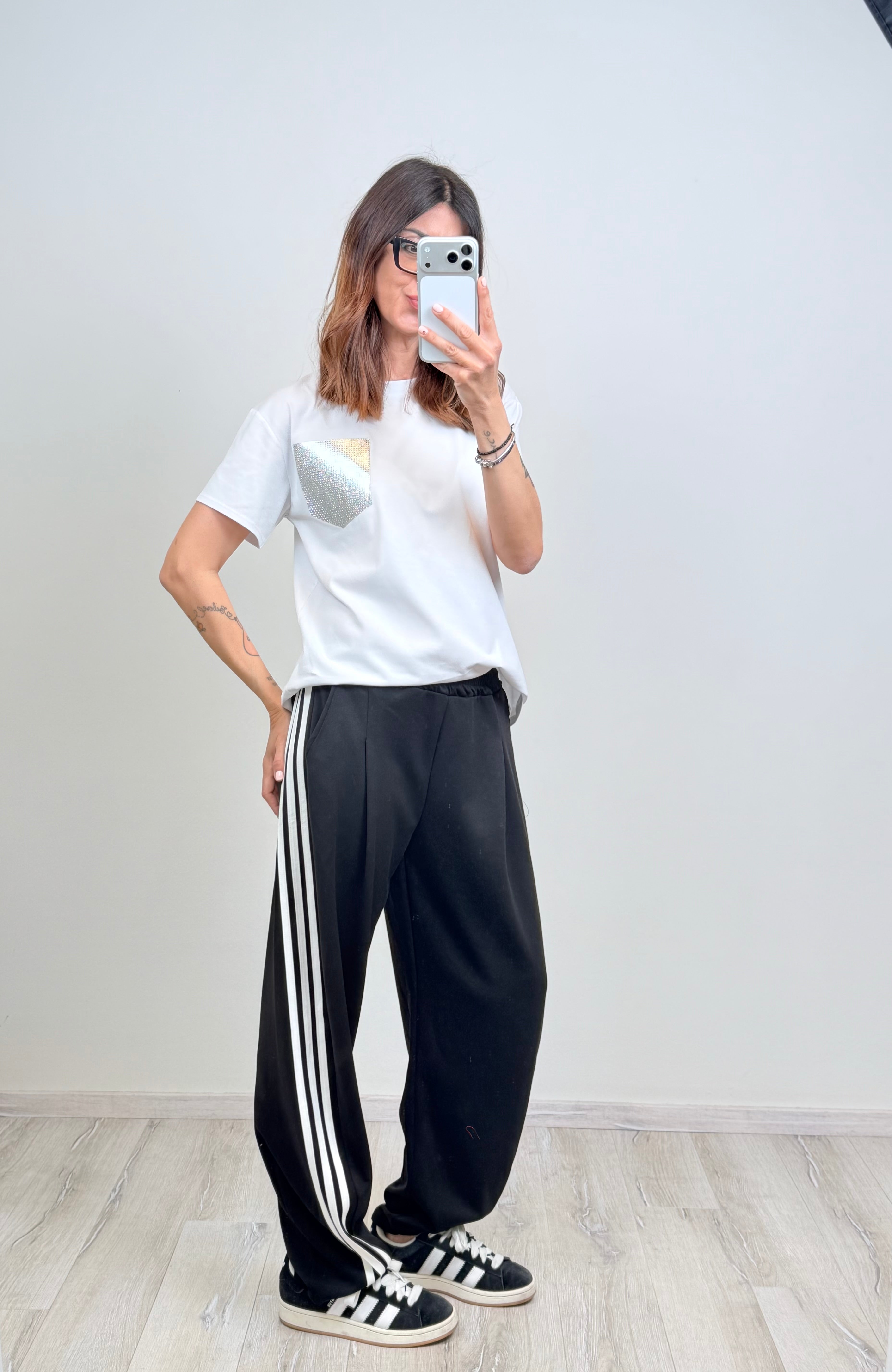 T-shirt Zante silver