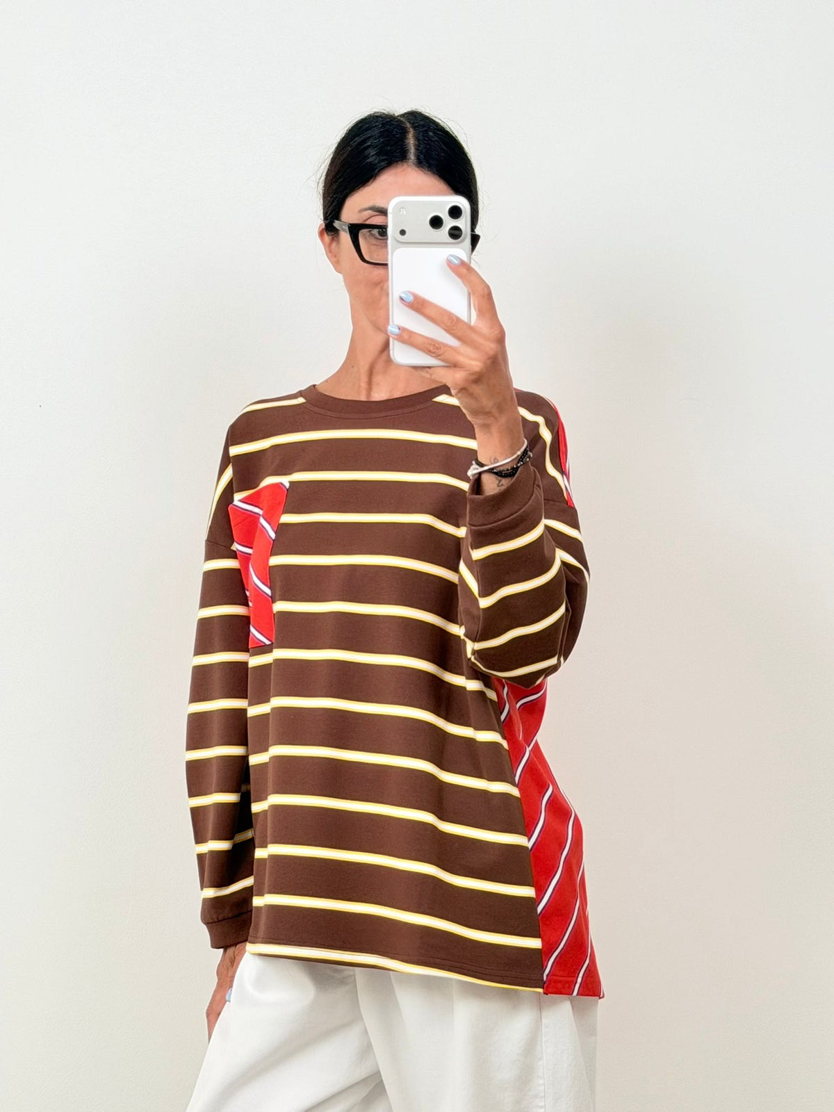 T-shirt manica lunga Stripes