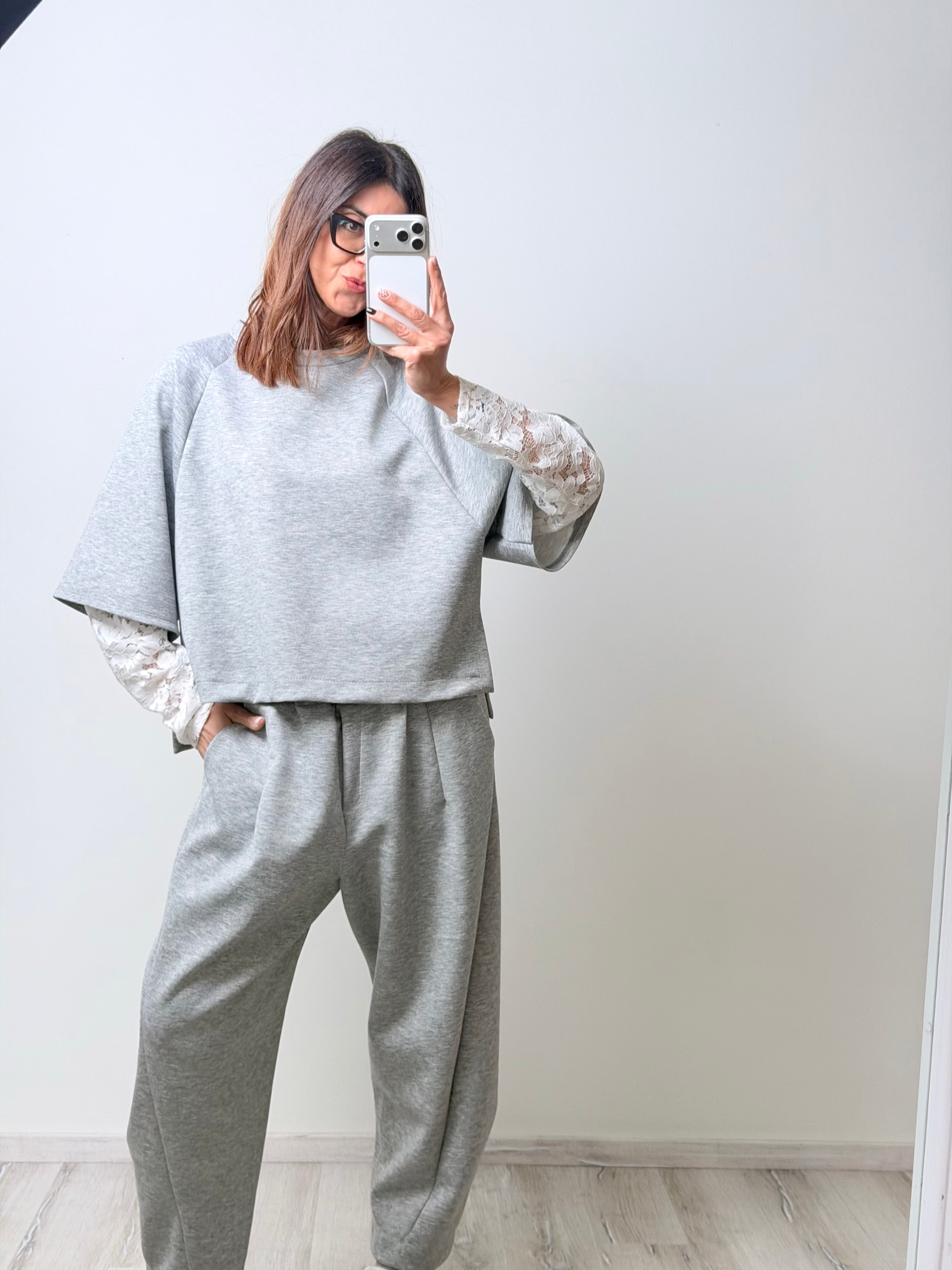 Coordinato Gallipoli grigio in preordine con spedizione da venerdì 3 aprile