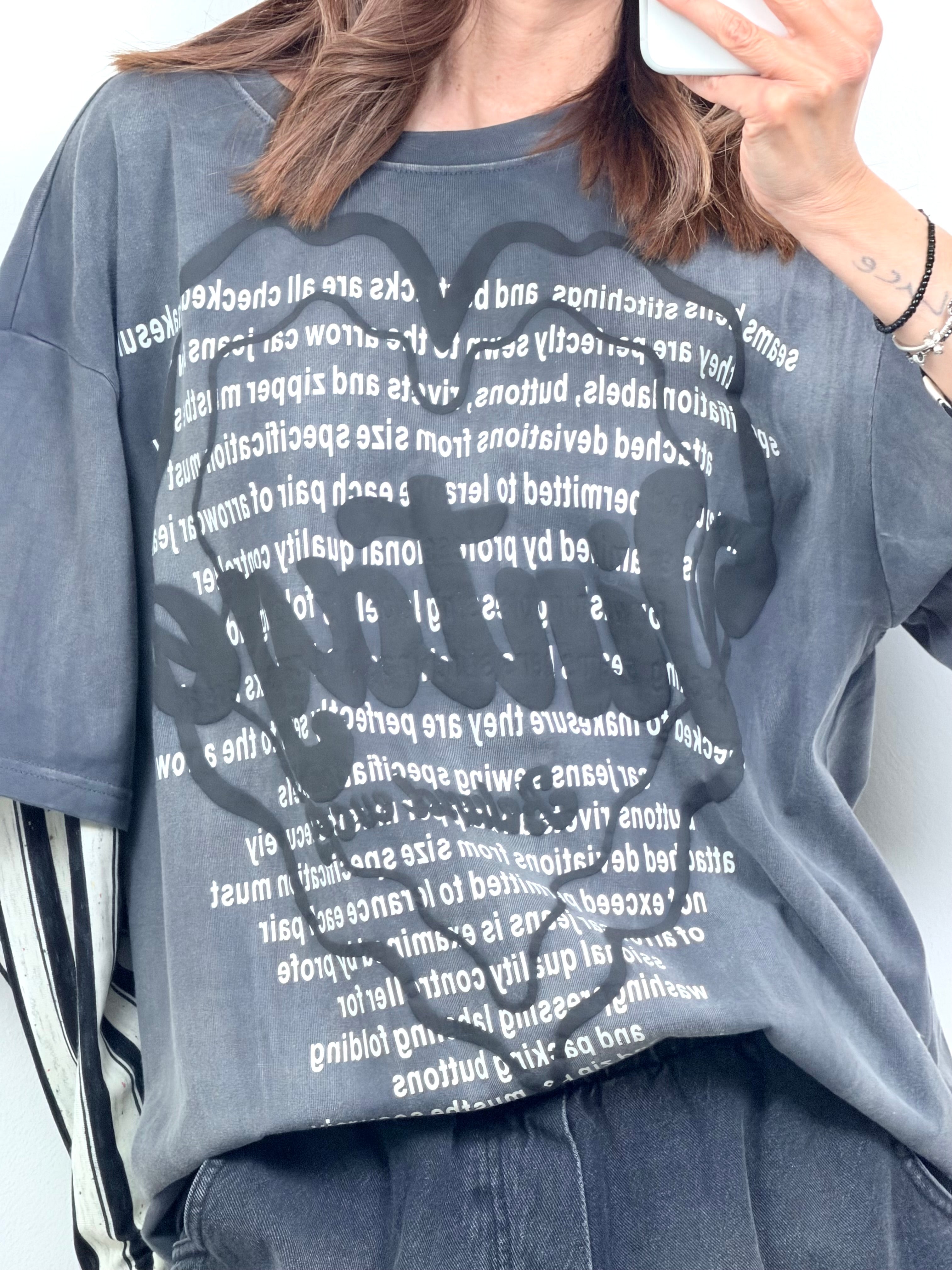 T-shirt manica lunga Vintage