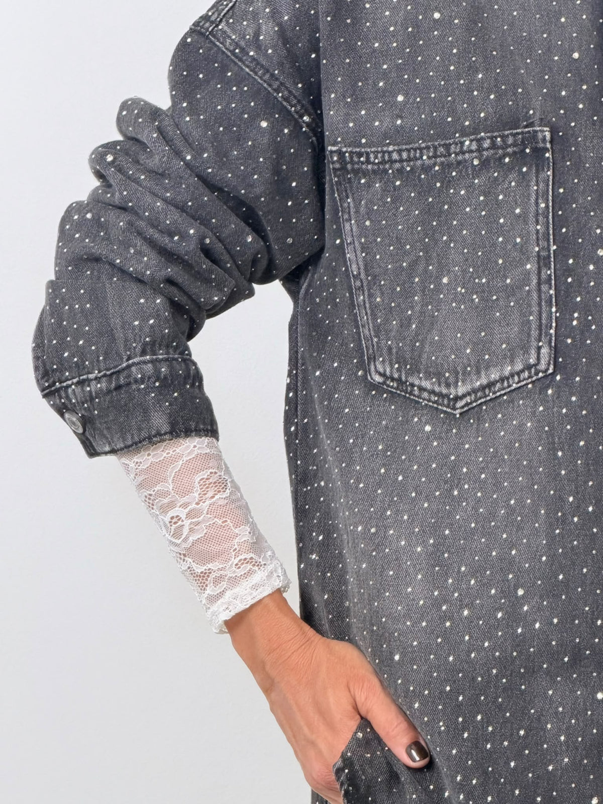 Camicia Erice Denim Grey