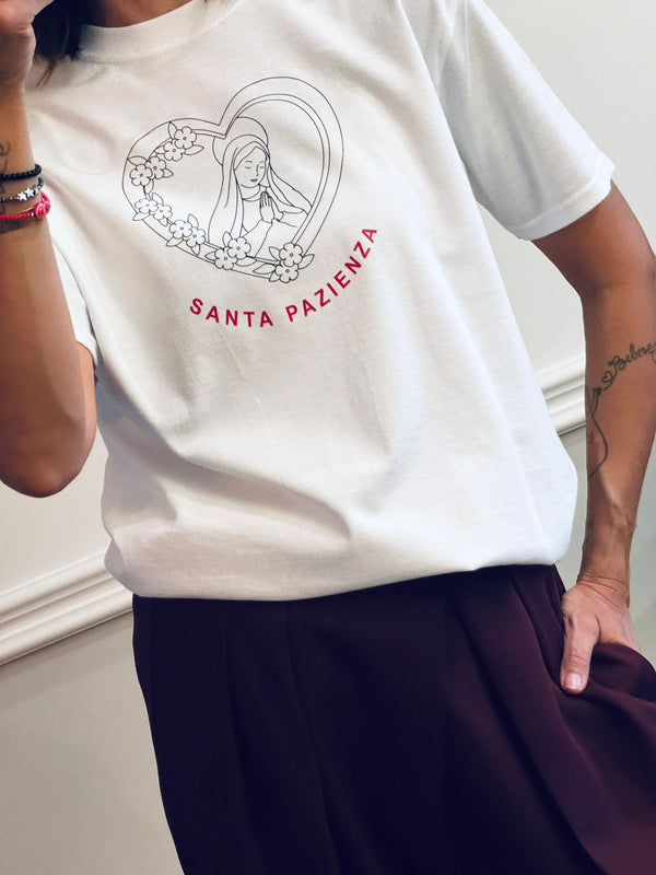 T-shirt Santa pazienza