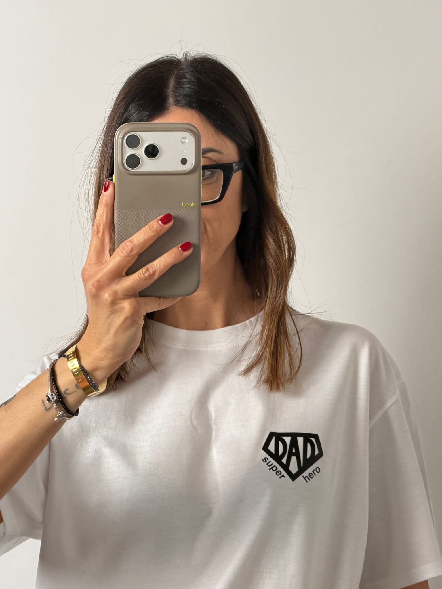 T-shirt DAD super hero