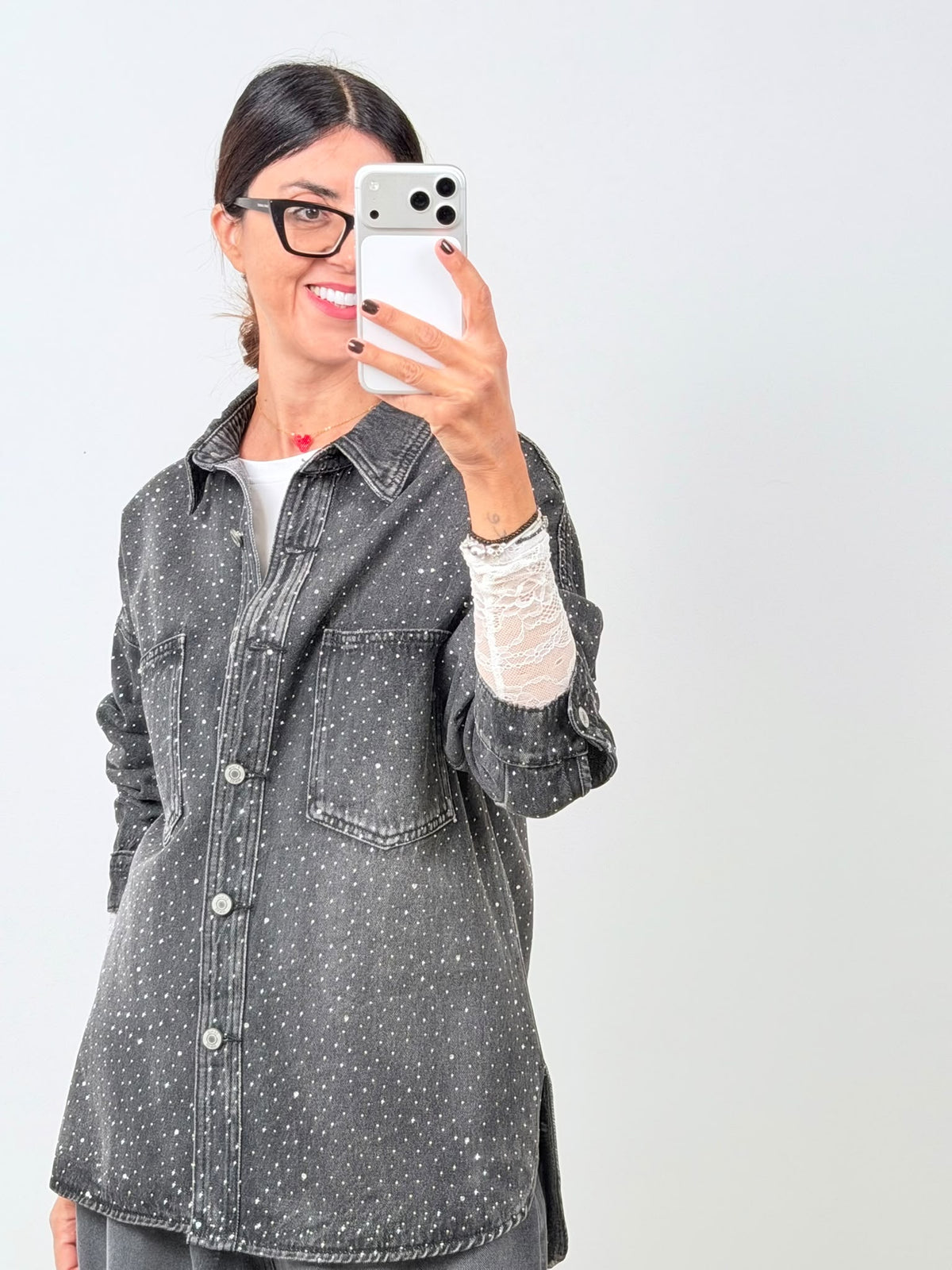 Camicia Erice Denim Grey